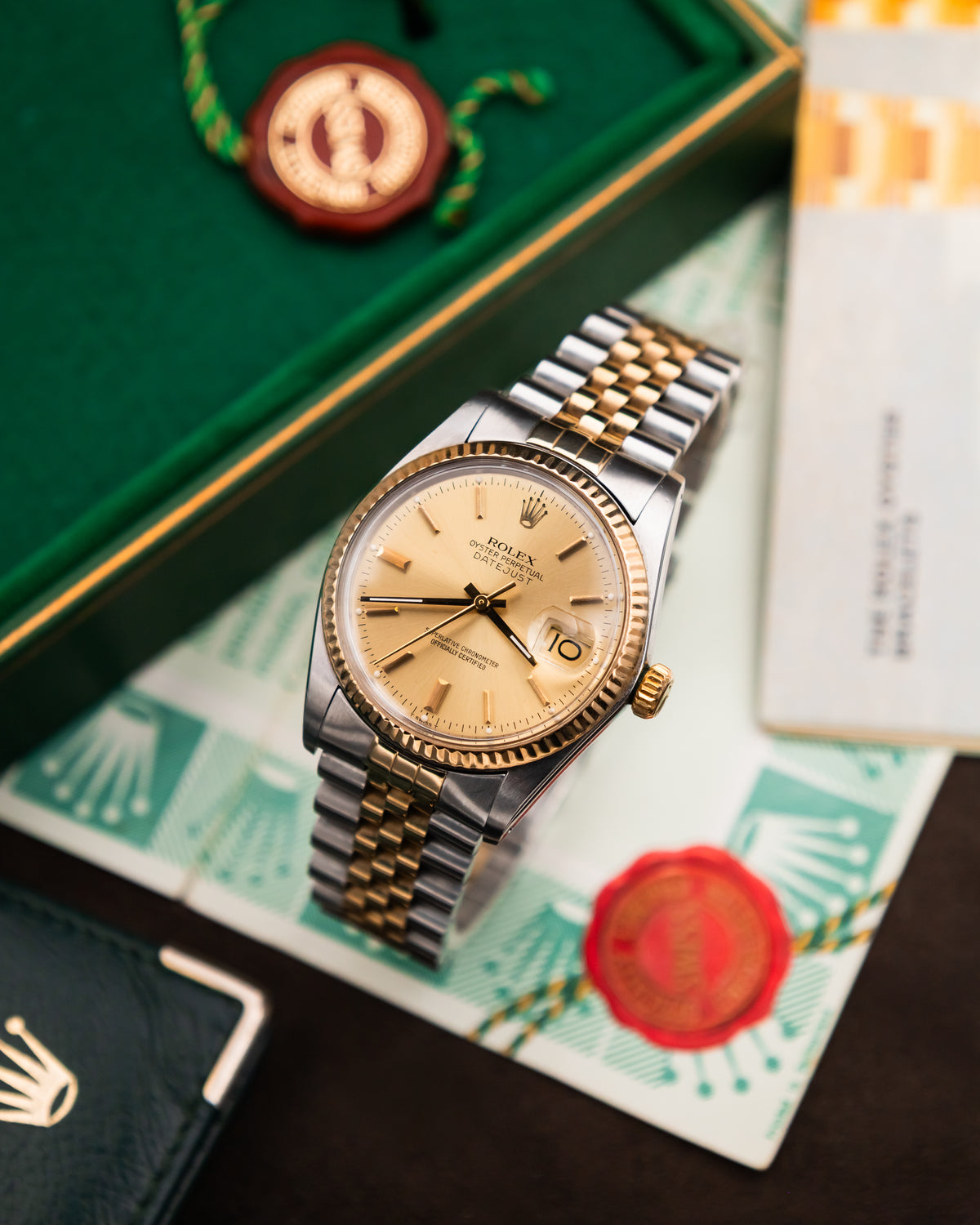 Rolex 16013 Perpetual Datejust - Champagne dial