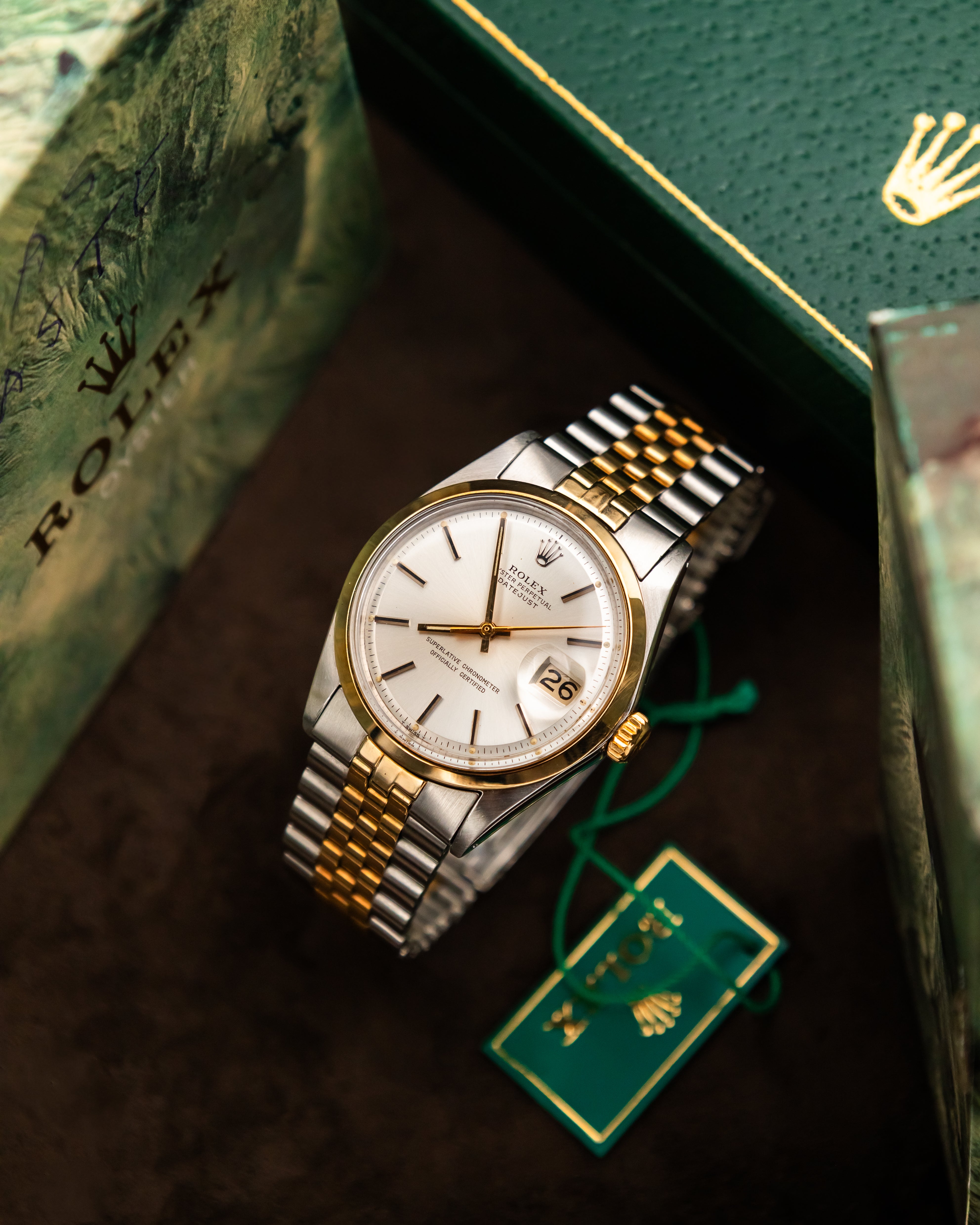 Rolex 1600 Datejust Two-Tone - White Dial