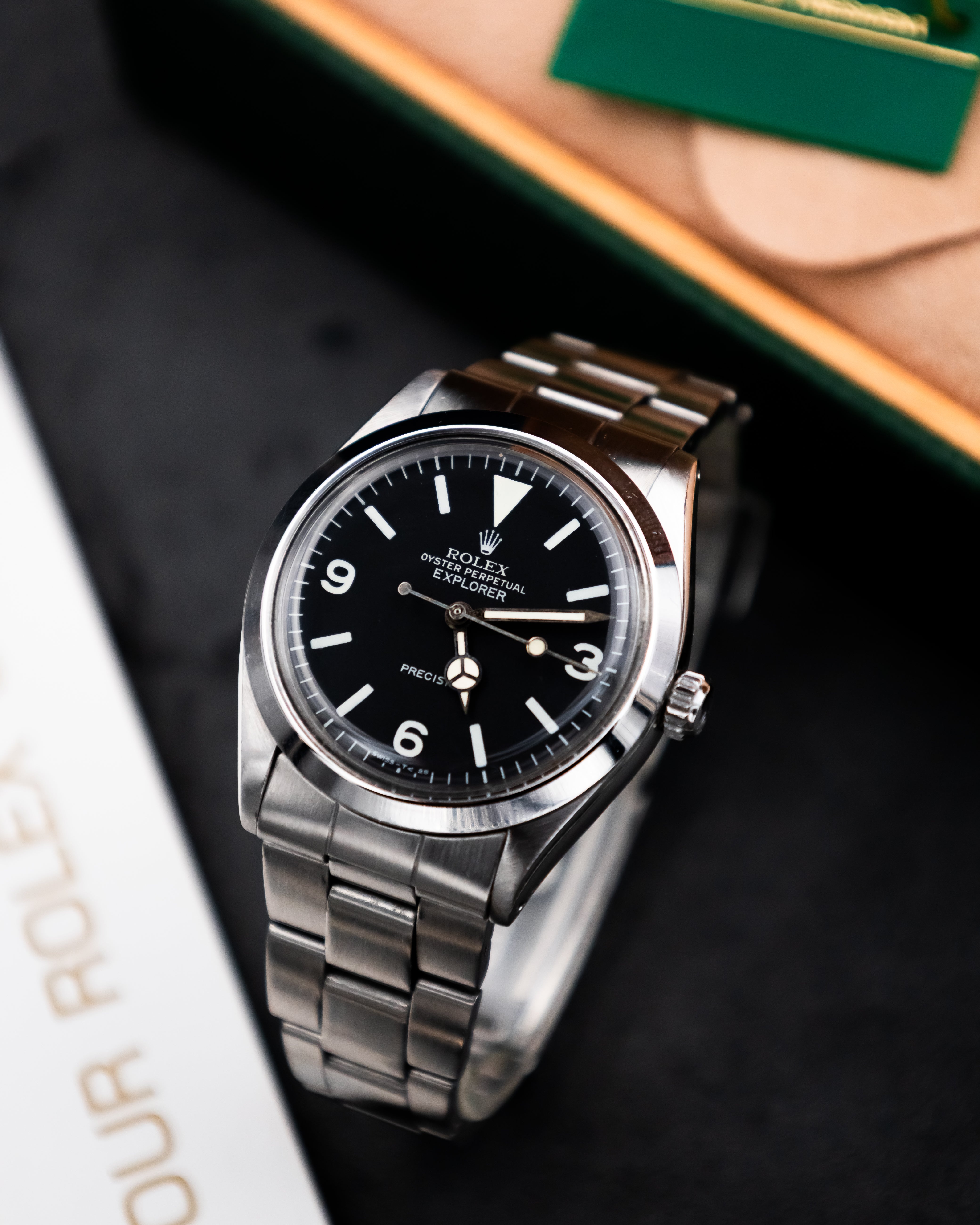 Rolex 5500 Explorer - Black dial