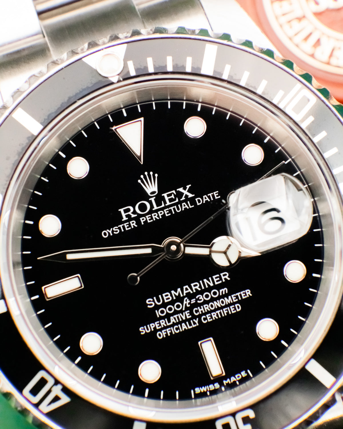 Rolex 16610T Submariner Date - black Swiss made dial