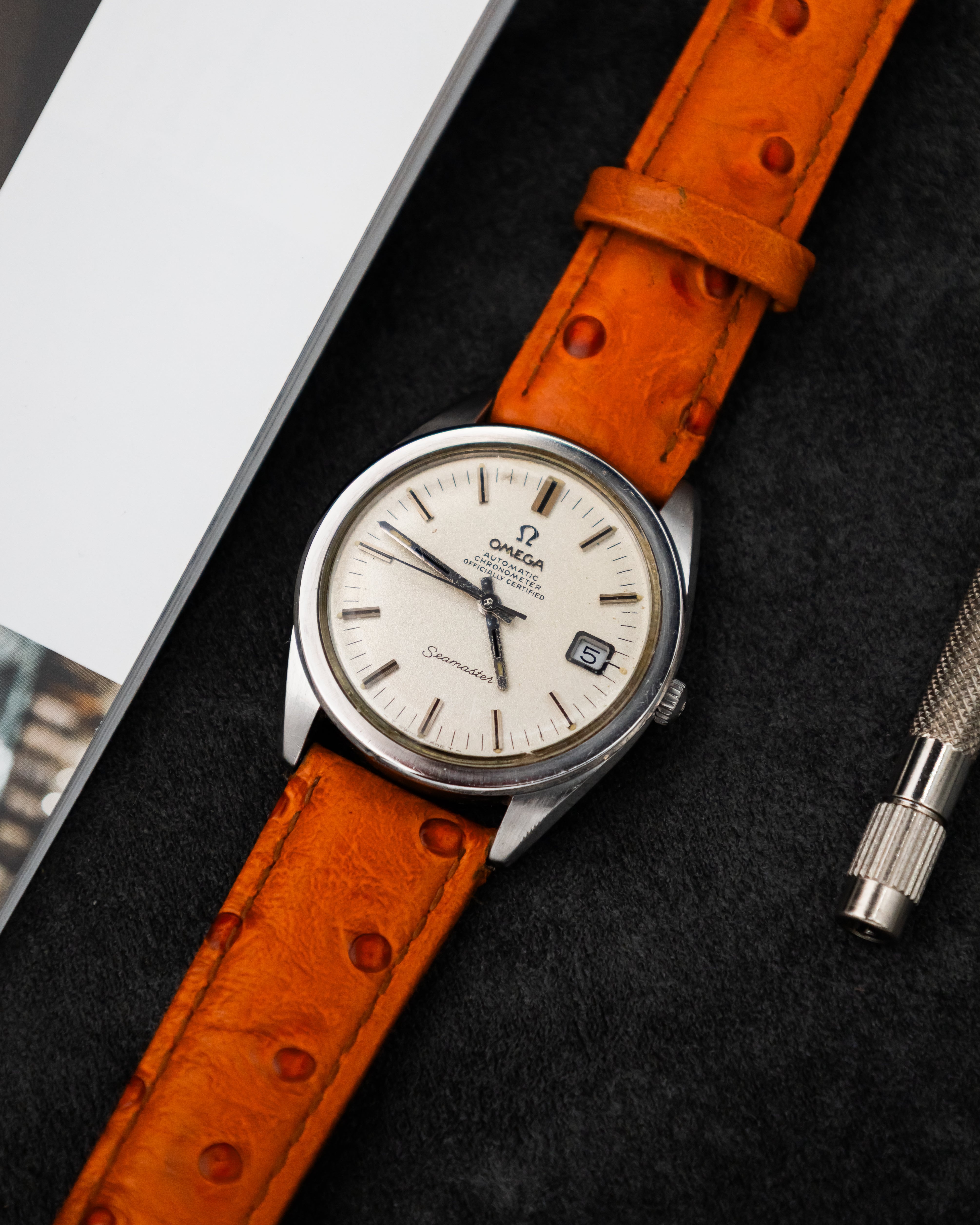 Omega 166.028 Seamaster Chronometer - Silver Dial
