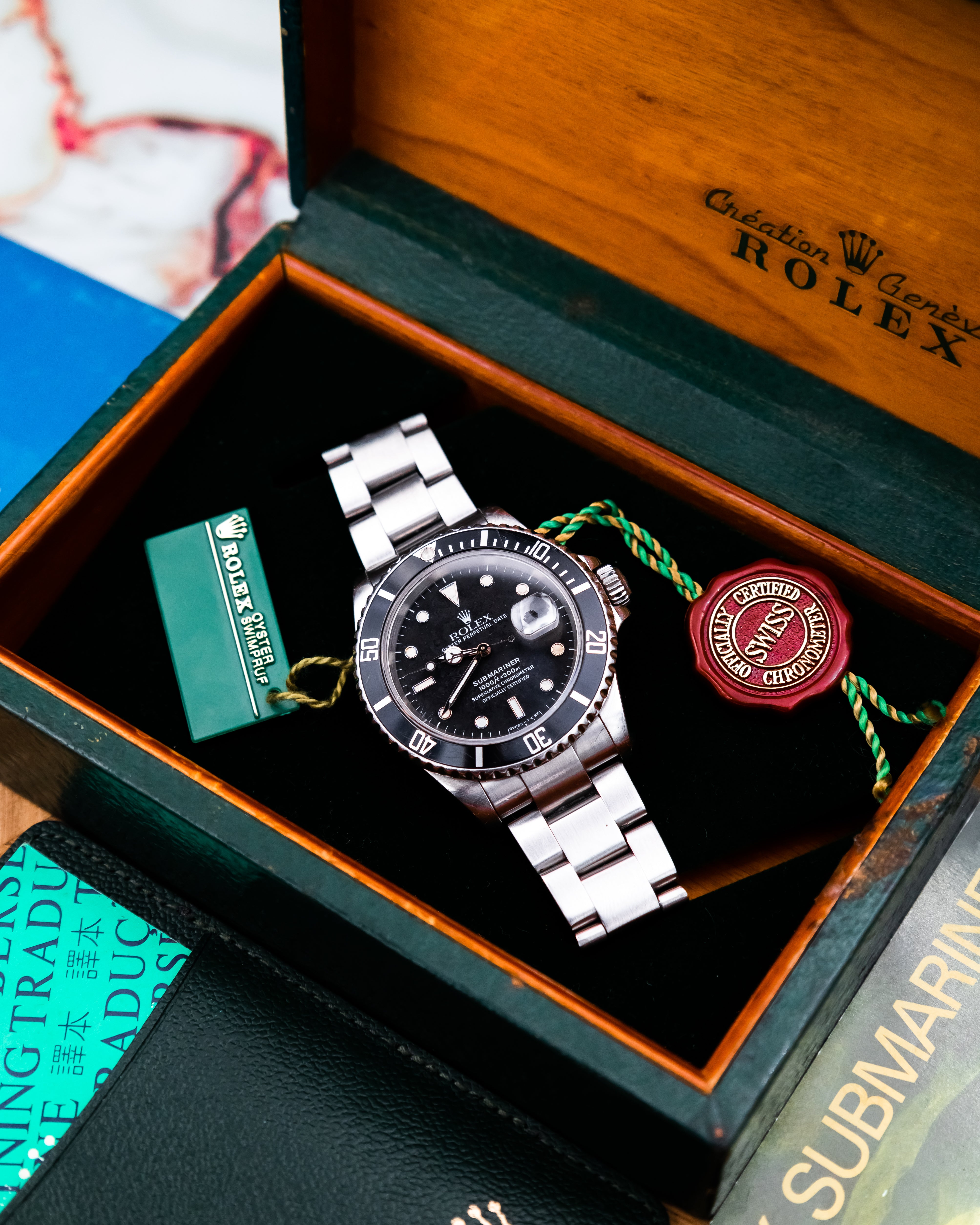 Rolex 16610 Submariner - Black patina dial