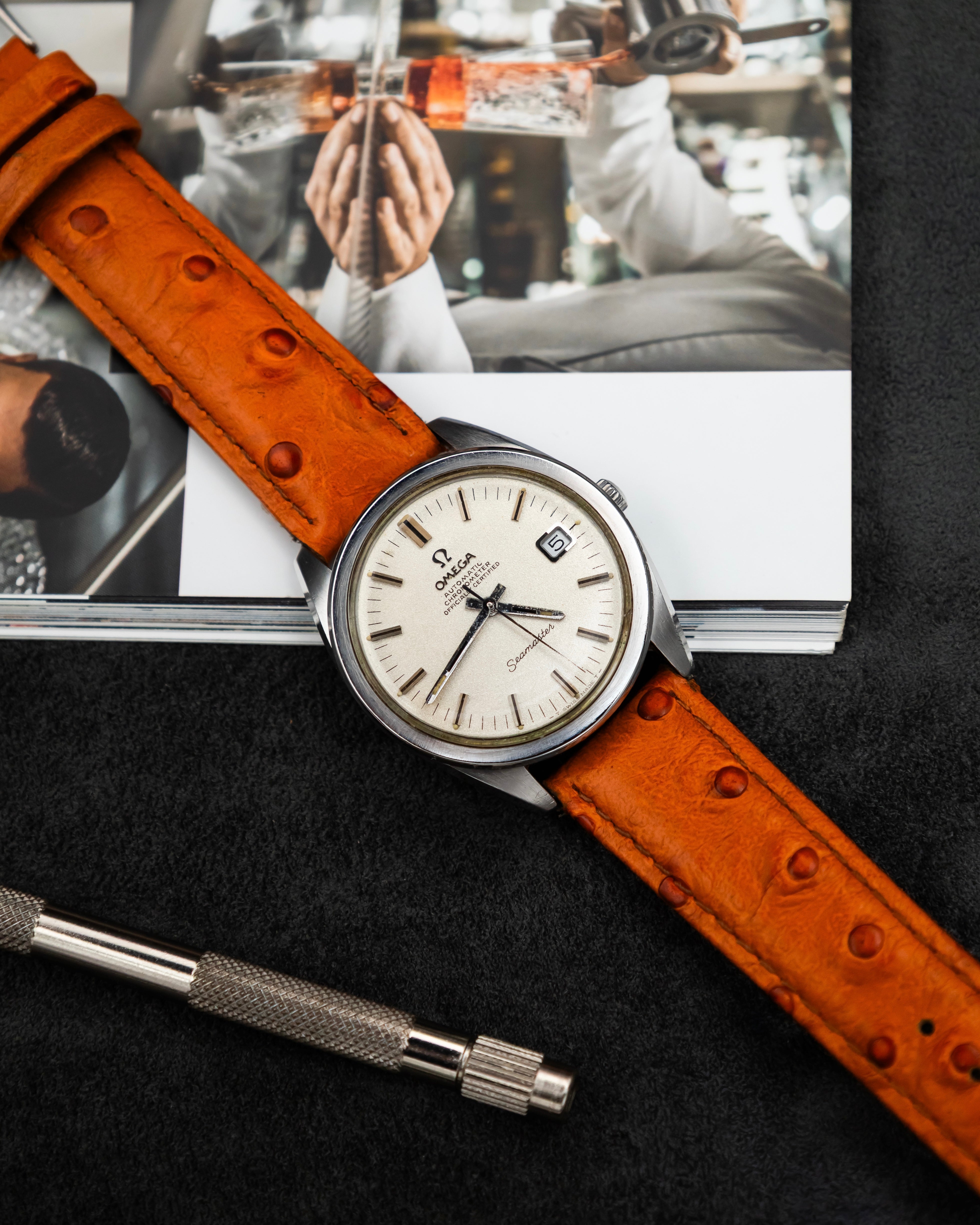 Omega 166.028 Seamaster Chronometer - Silver Dial