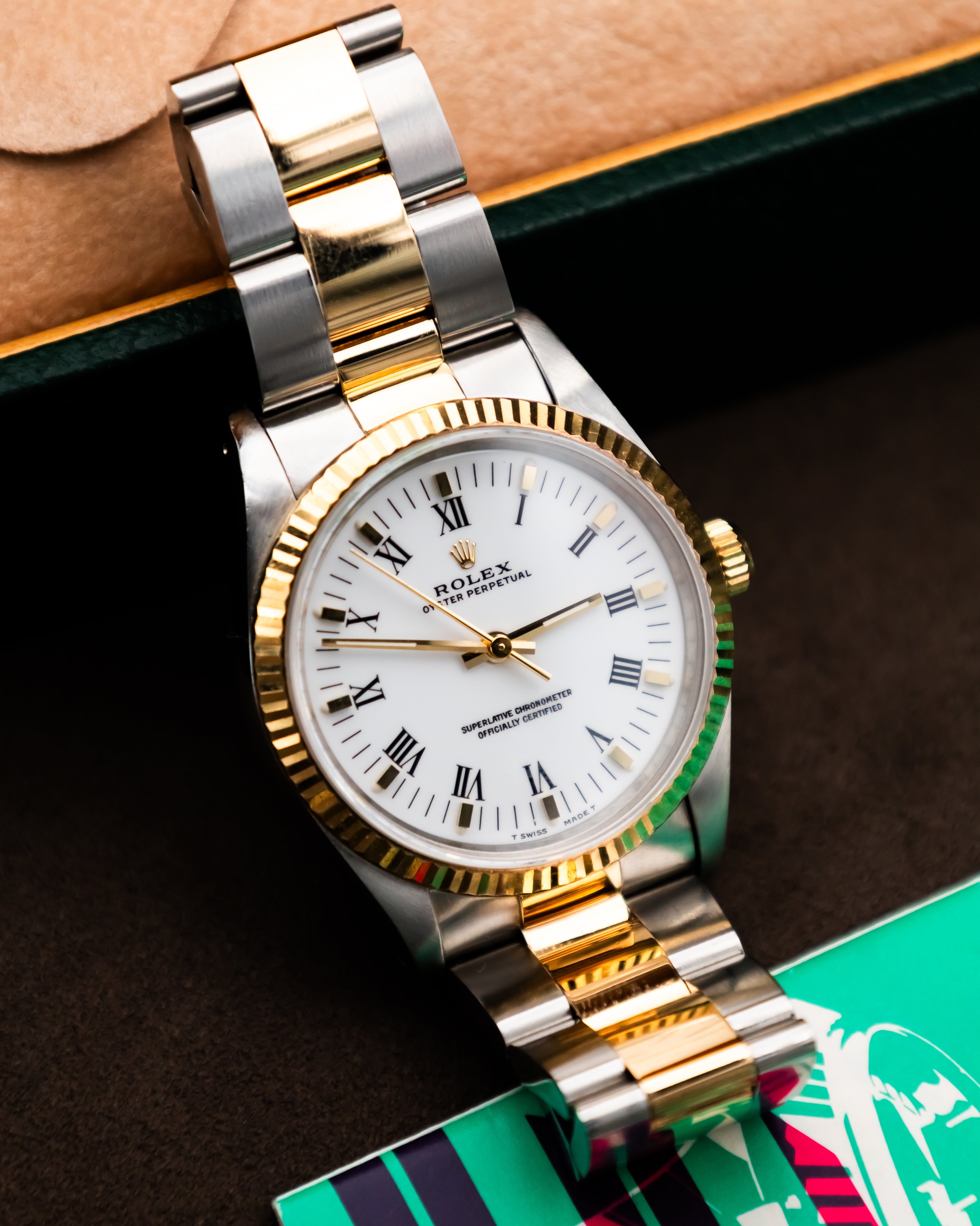 Rolex 14233 Oyster Perpetual - Roman Dial