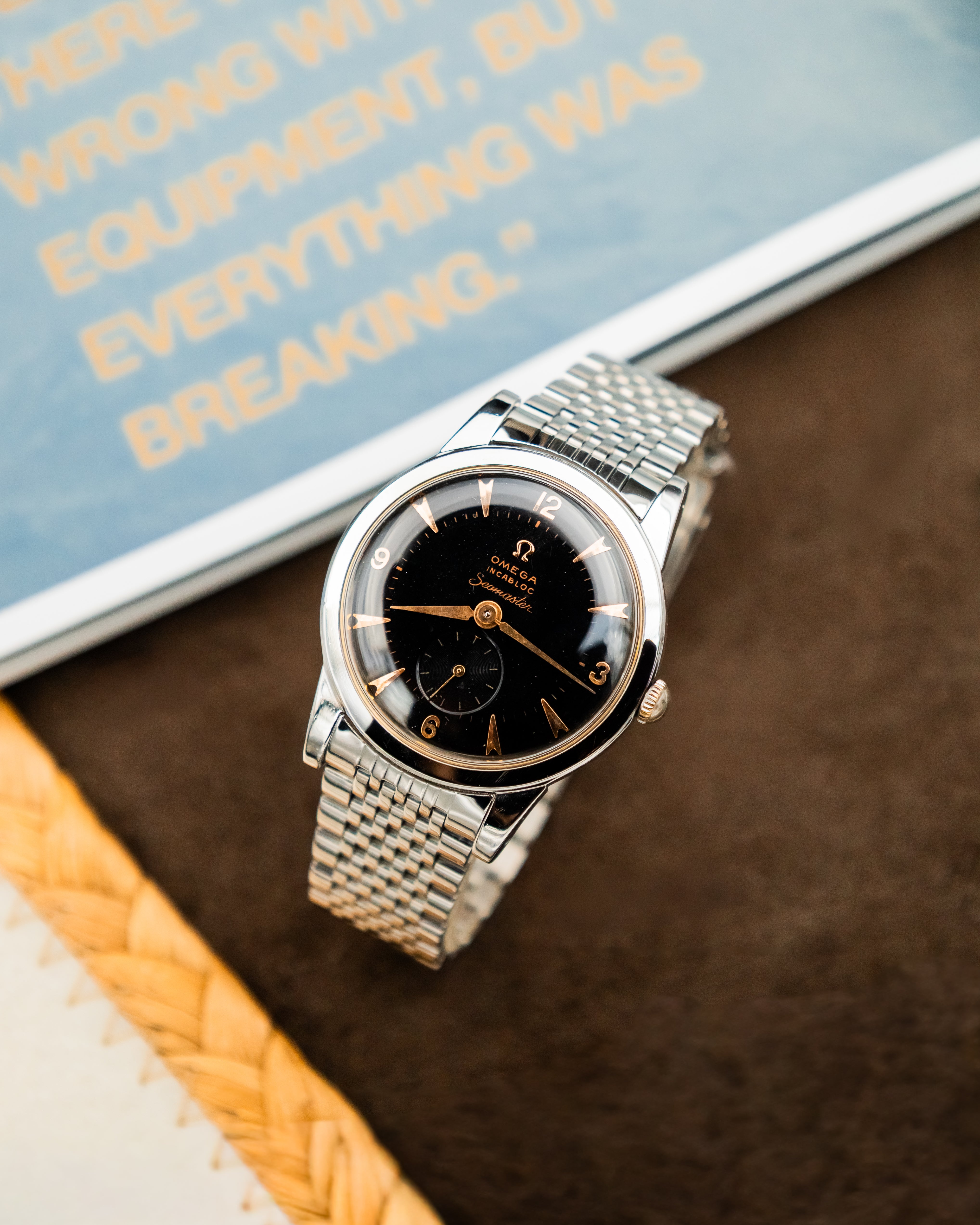 Omega 2657-1 Seamaster Bumper - Black Dial