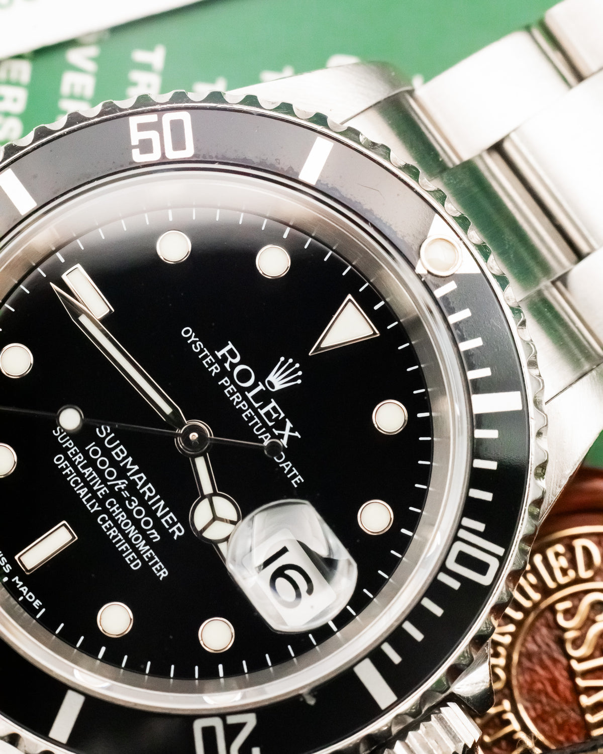 Rolex 16610T Submariner Date - black Swiss made dial