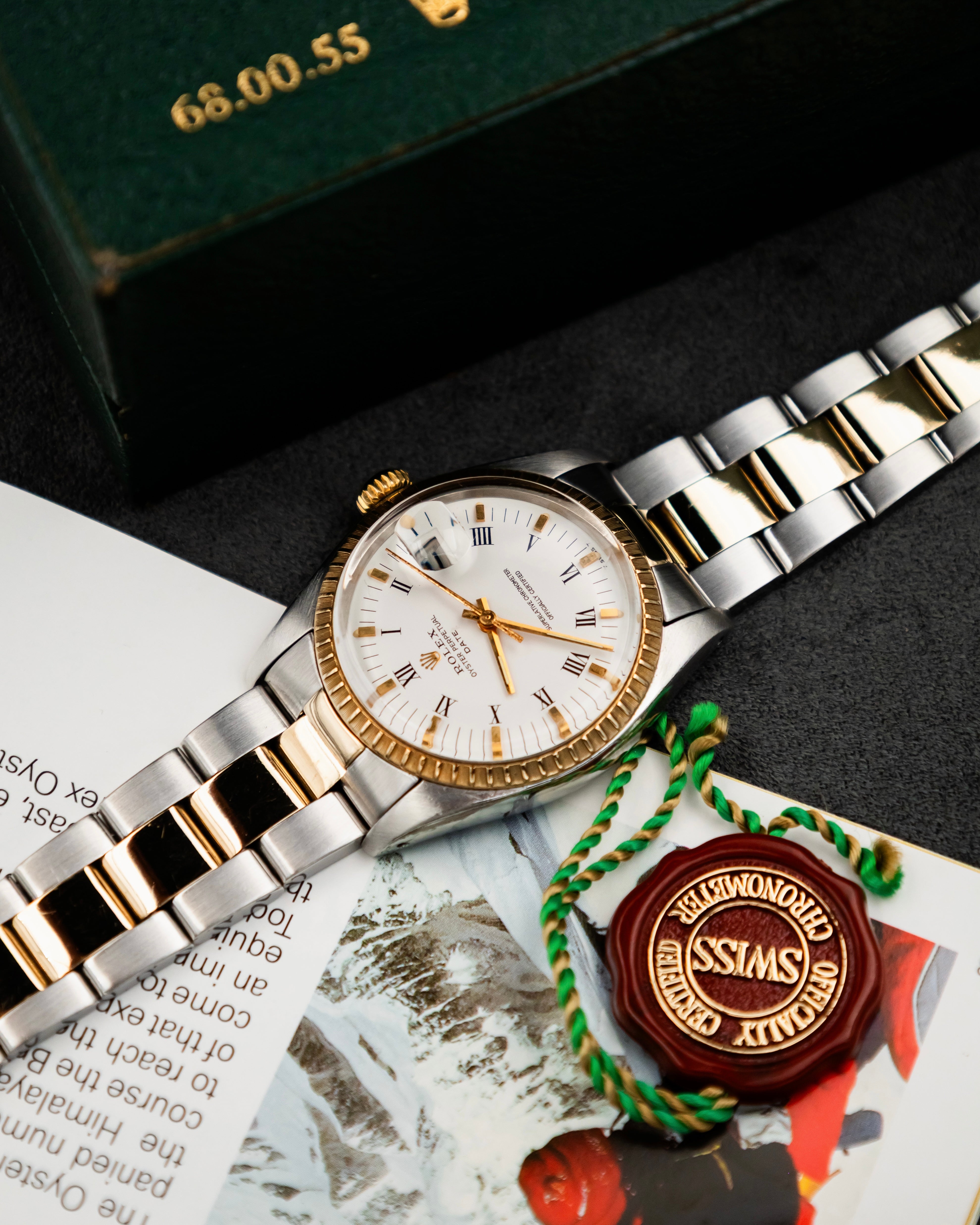 Rolex 1505 Perpetual Date - Roman Dial