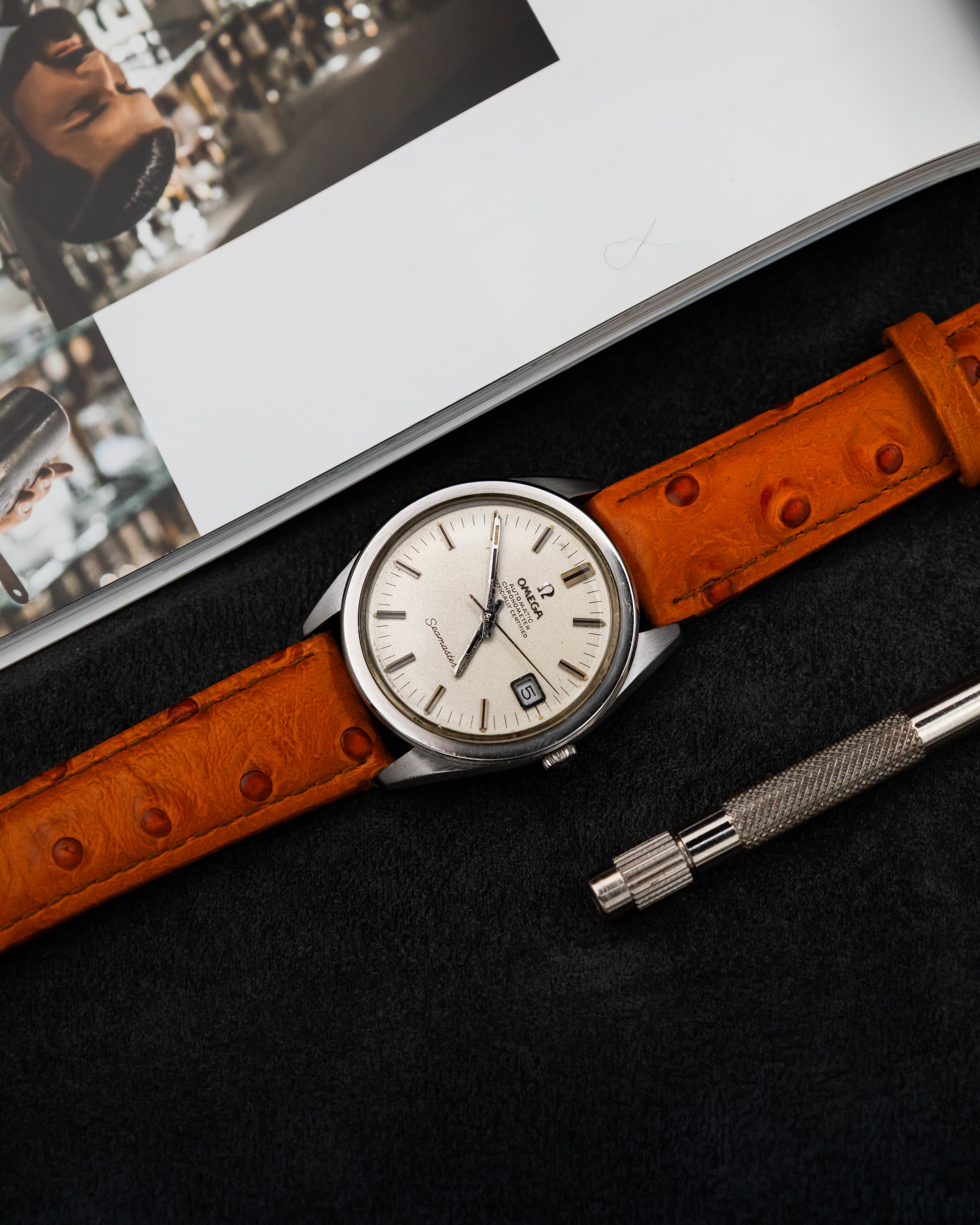 Omega 166.028 Seamaster Chronometer - Silver Dial