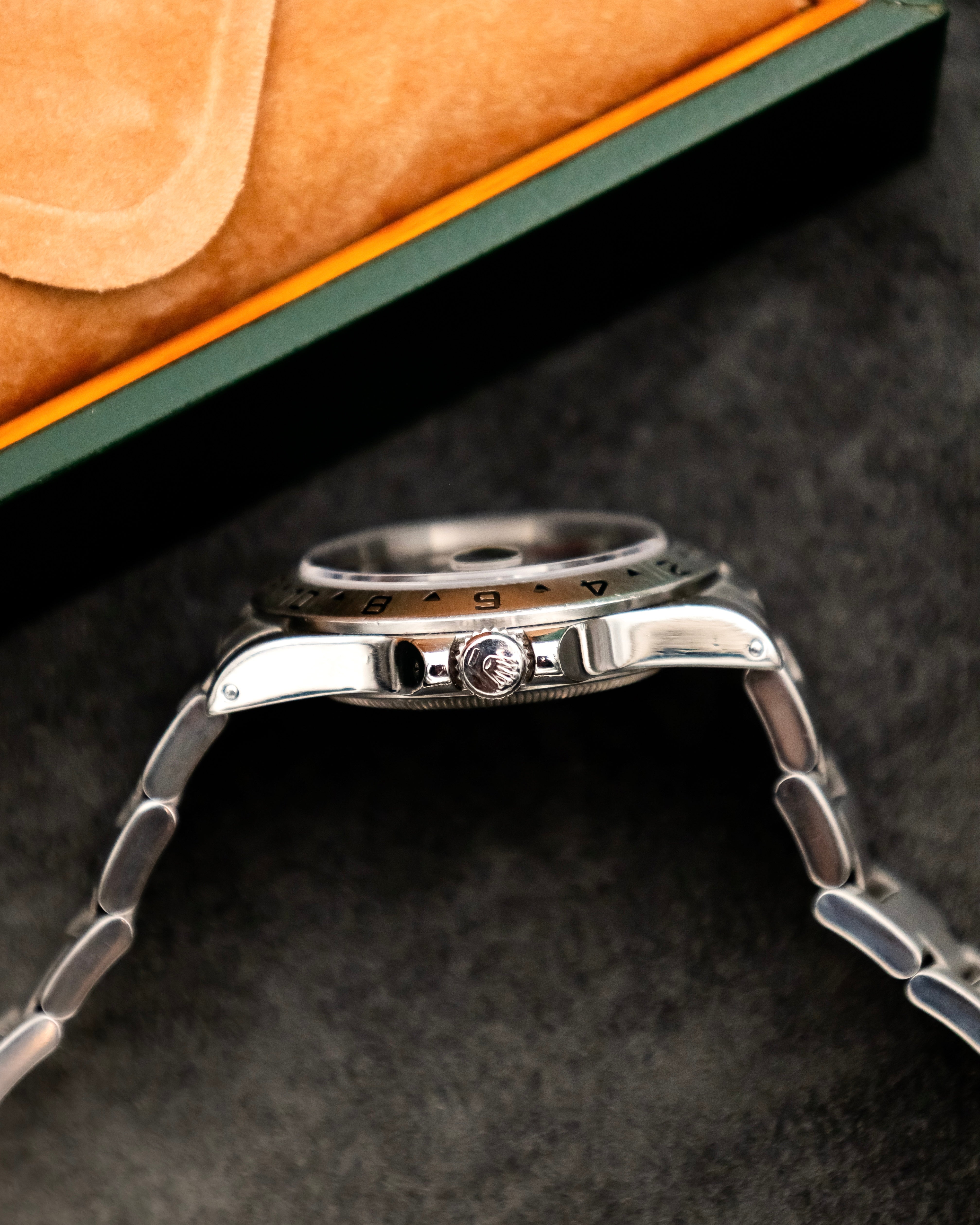 Rolex 16570 Explorer II - Black Dial