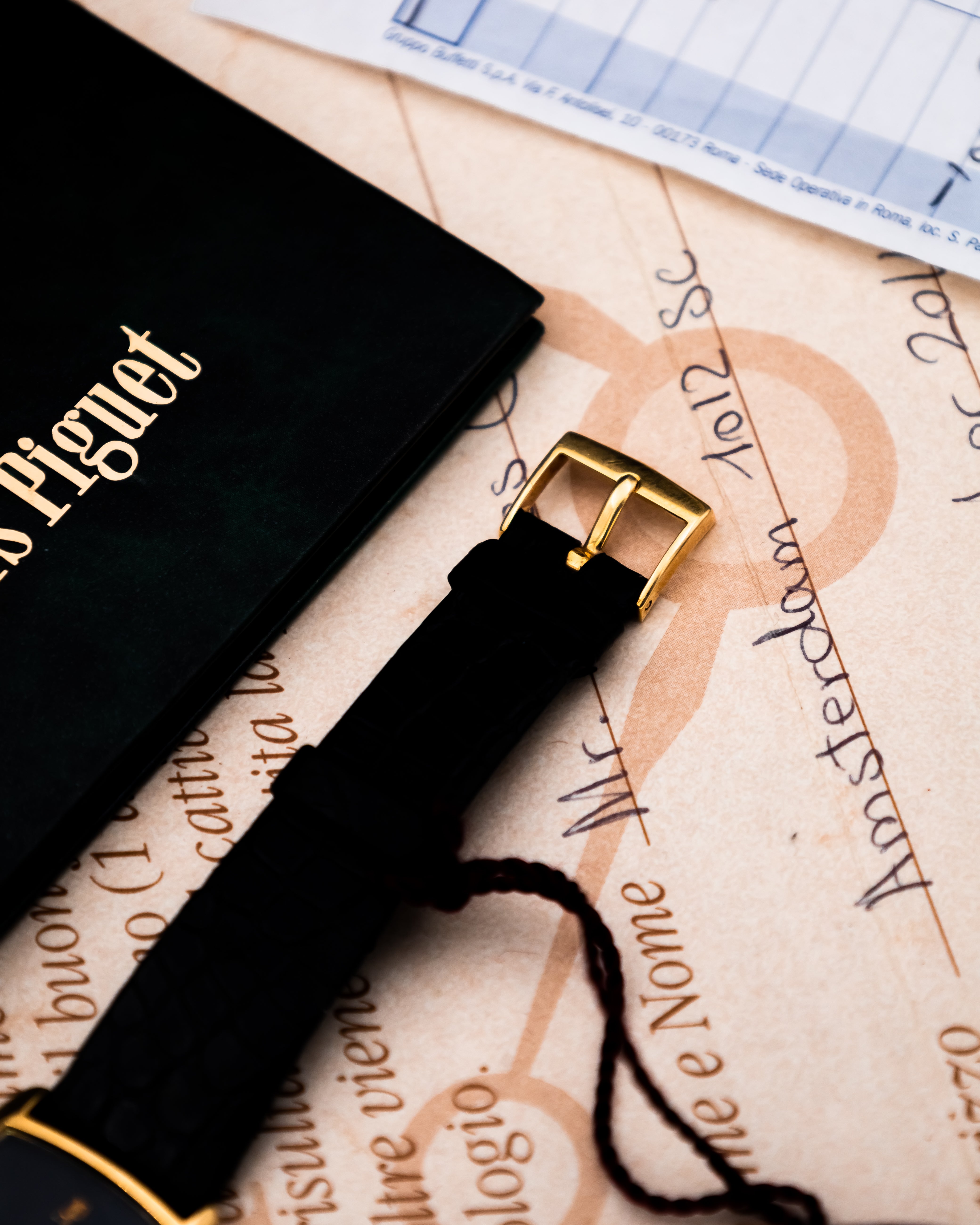 Audemars Piguet 18k gold - Black dial
