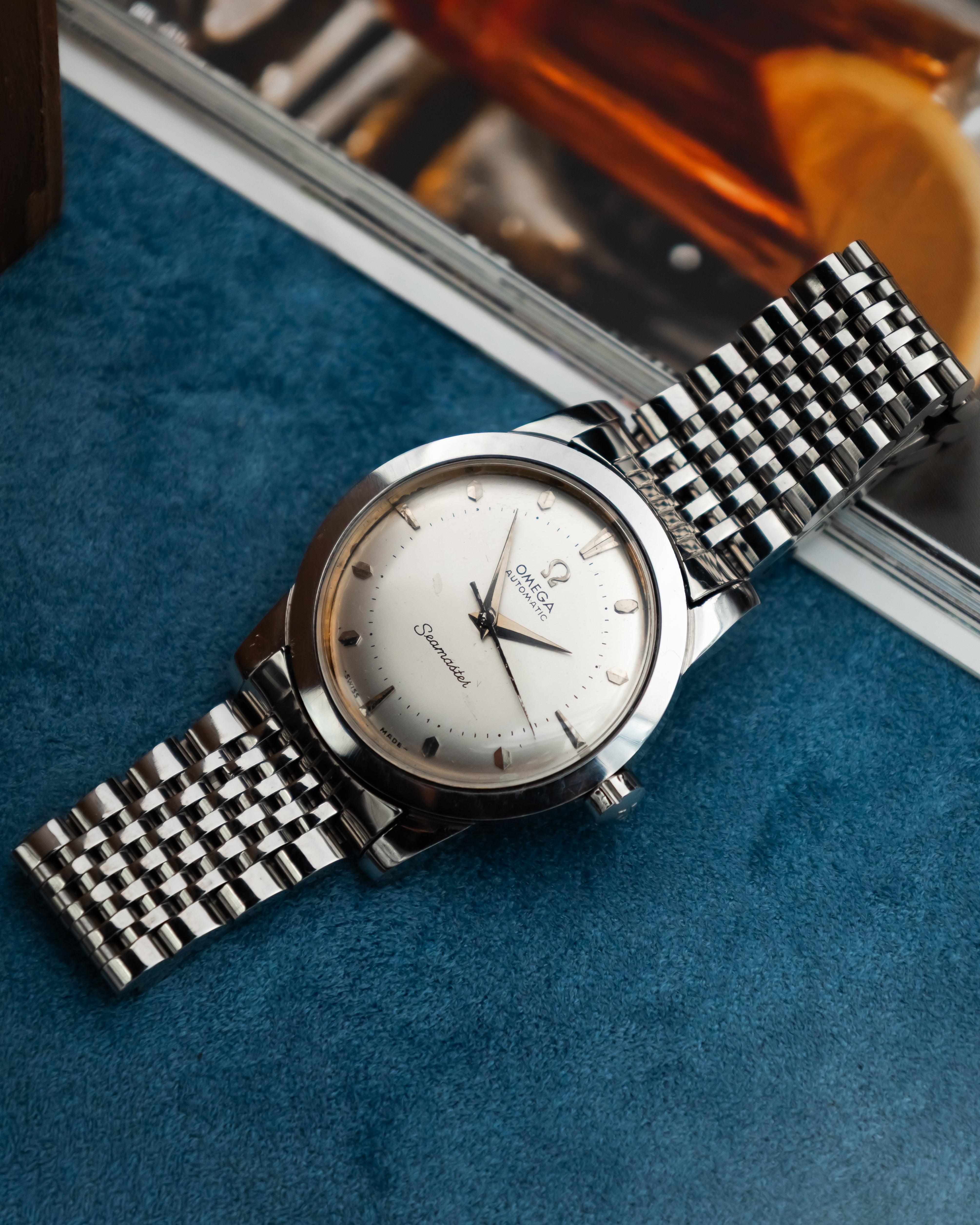 Omega C 2577-1 Seamaster Bumper - Silver Dial