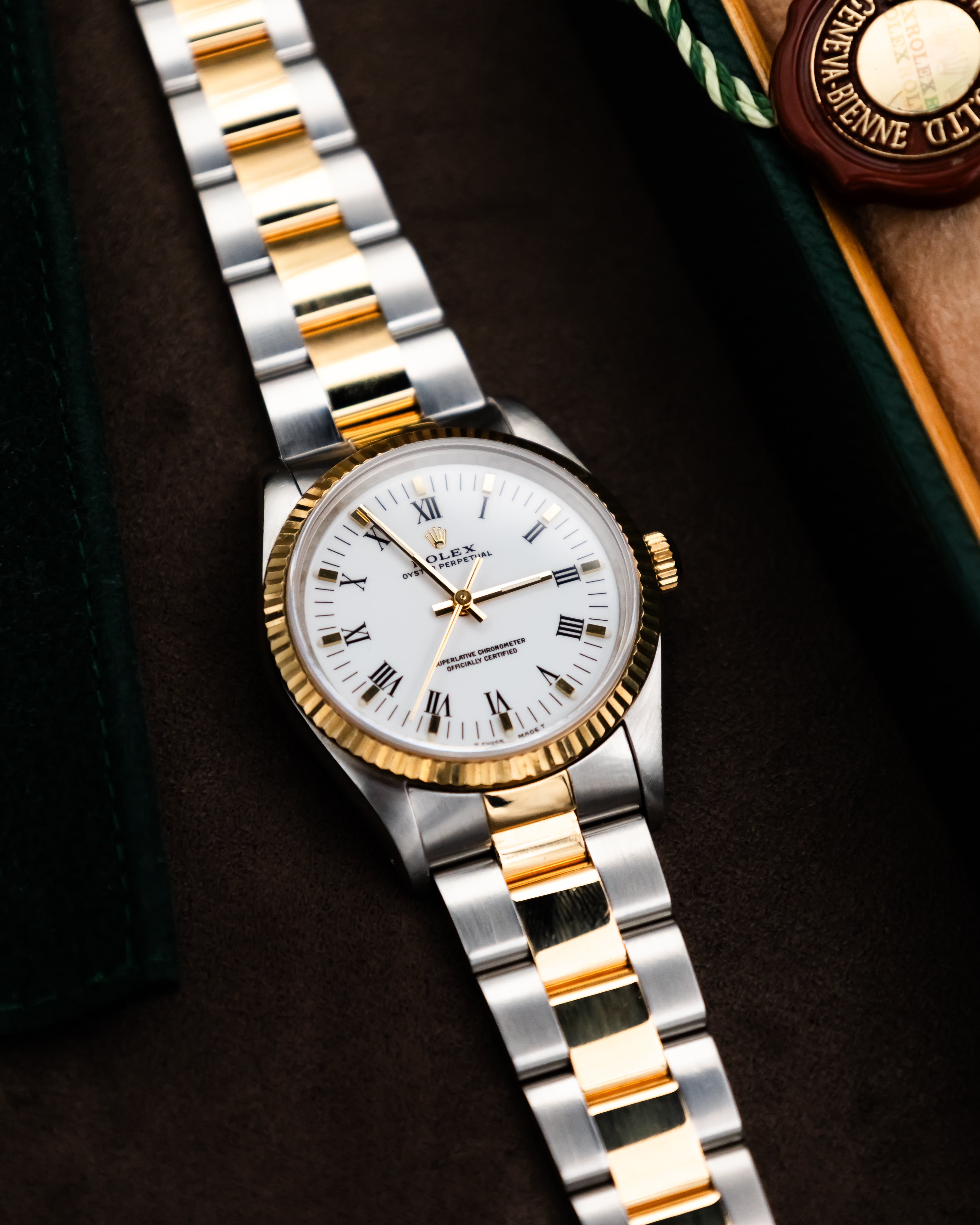 Rolex 14233 Oyster Perpetual - Roman Dial