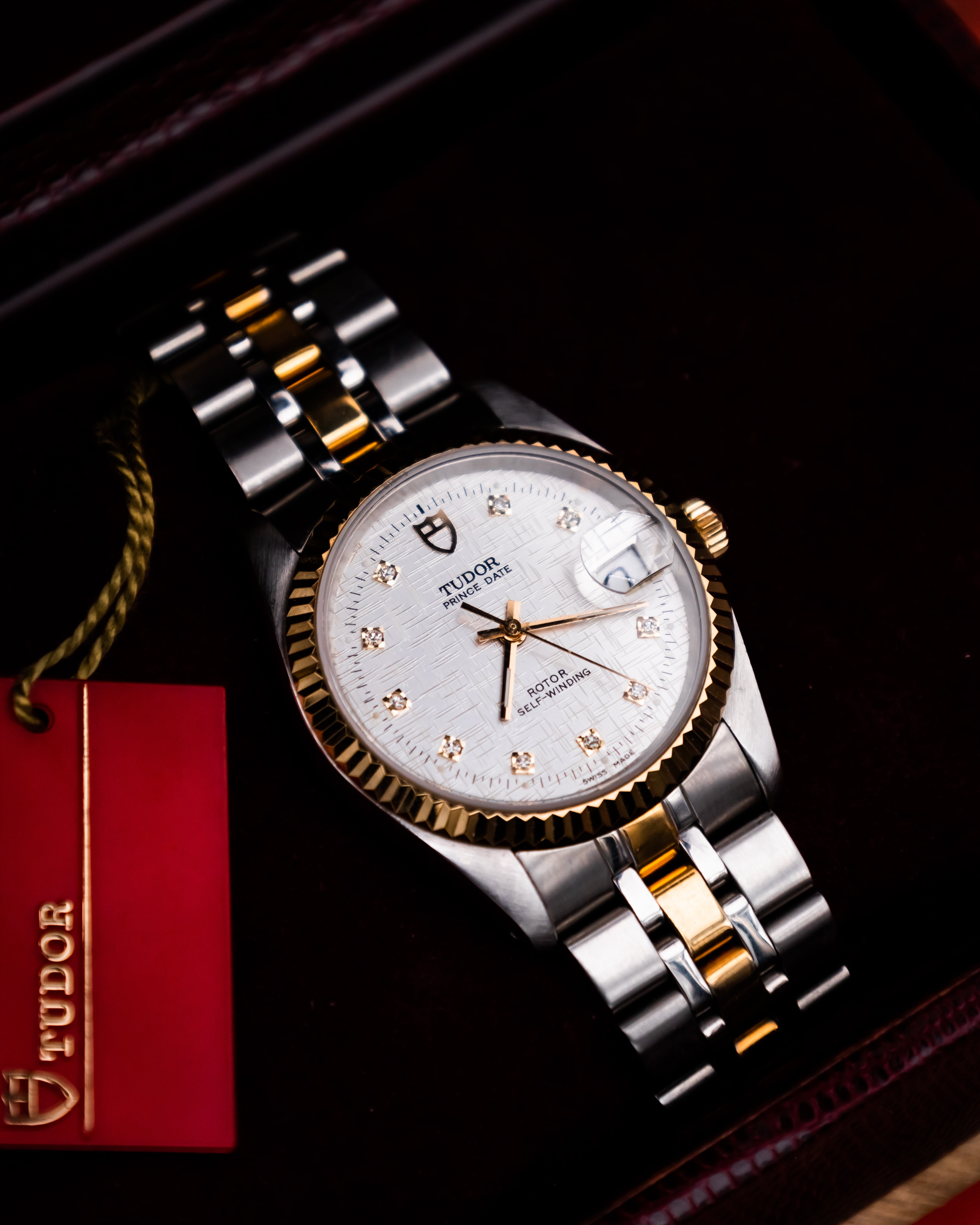 Tudor 74033 Prince Date - Daimond dial