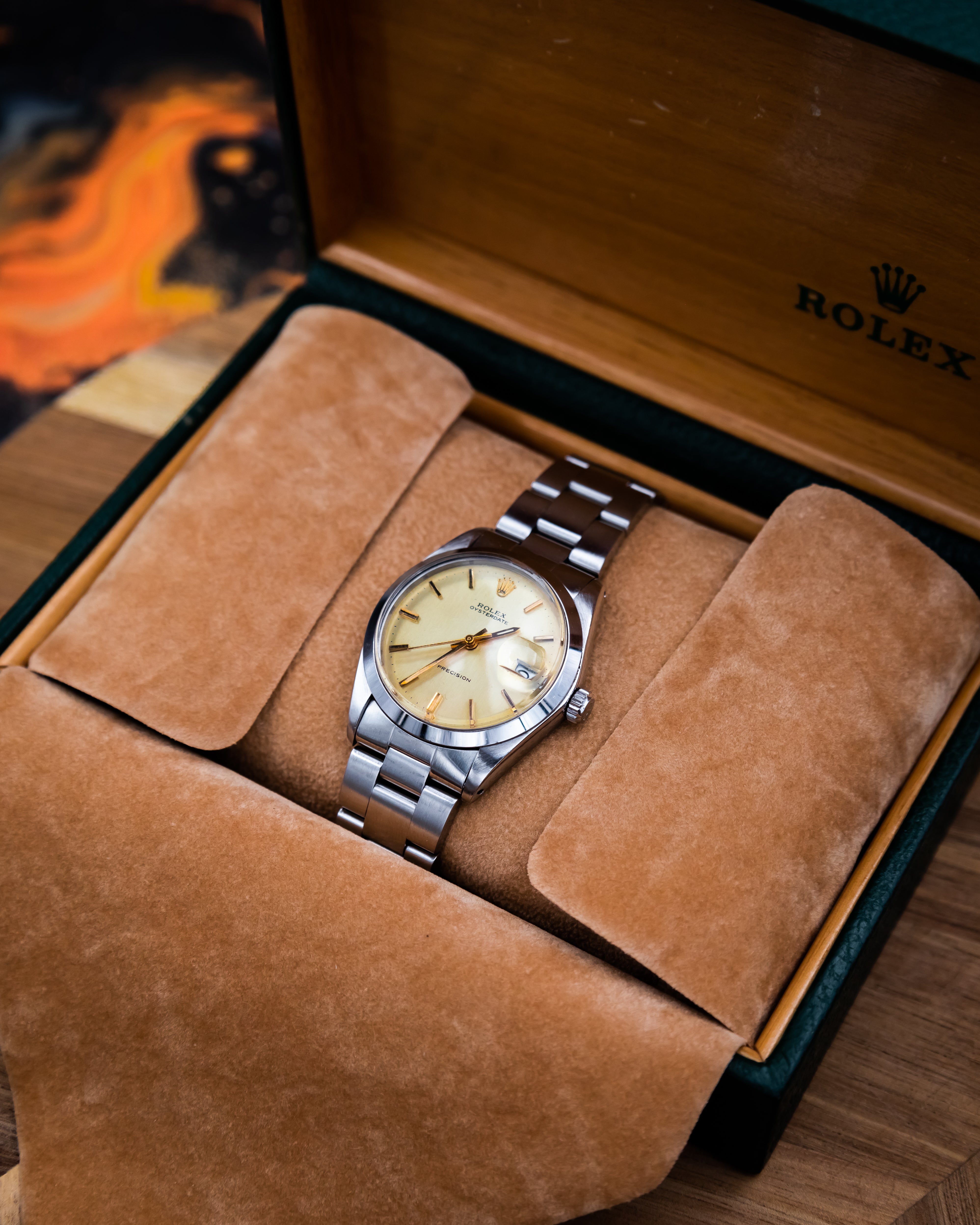 Rolex 6694 Oysterdate - champagne dial
