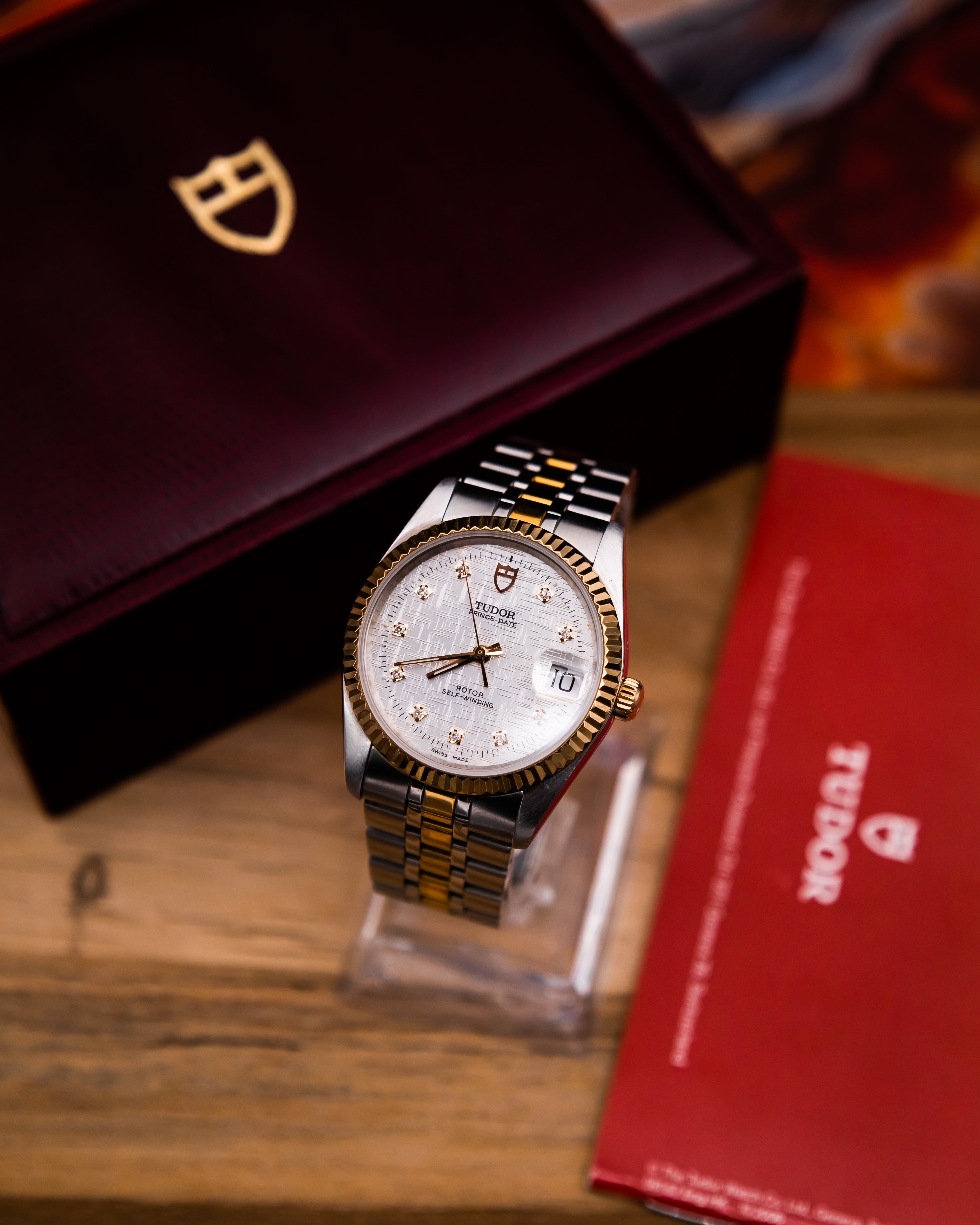 Tudor 74033 Prince Date - Daimond dial