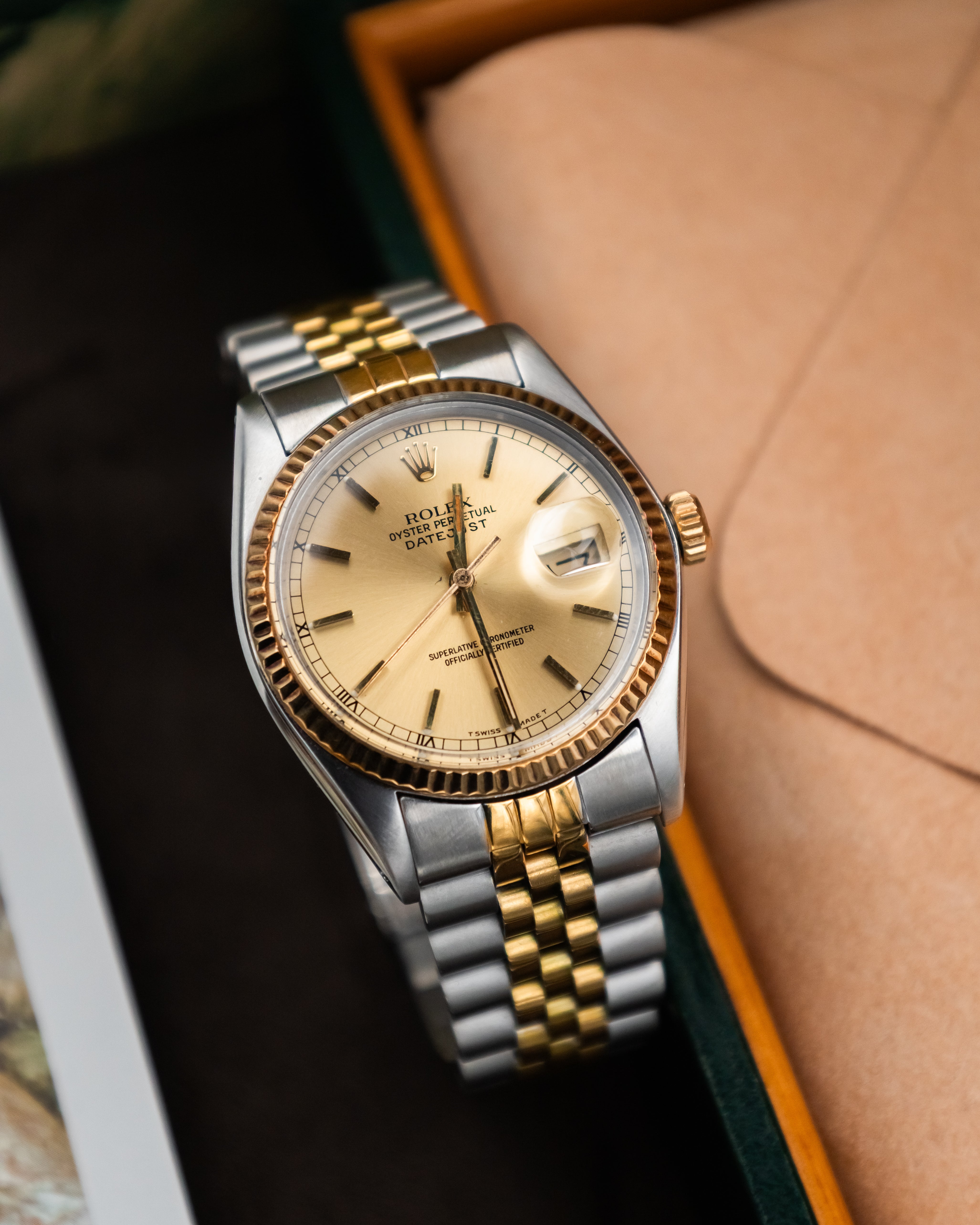 Rolex 16013 Perpetual Datejust - Roman numerals dial