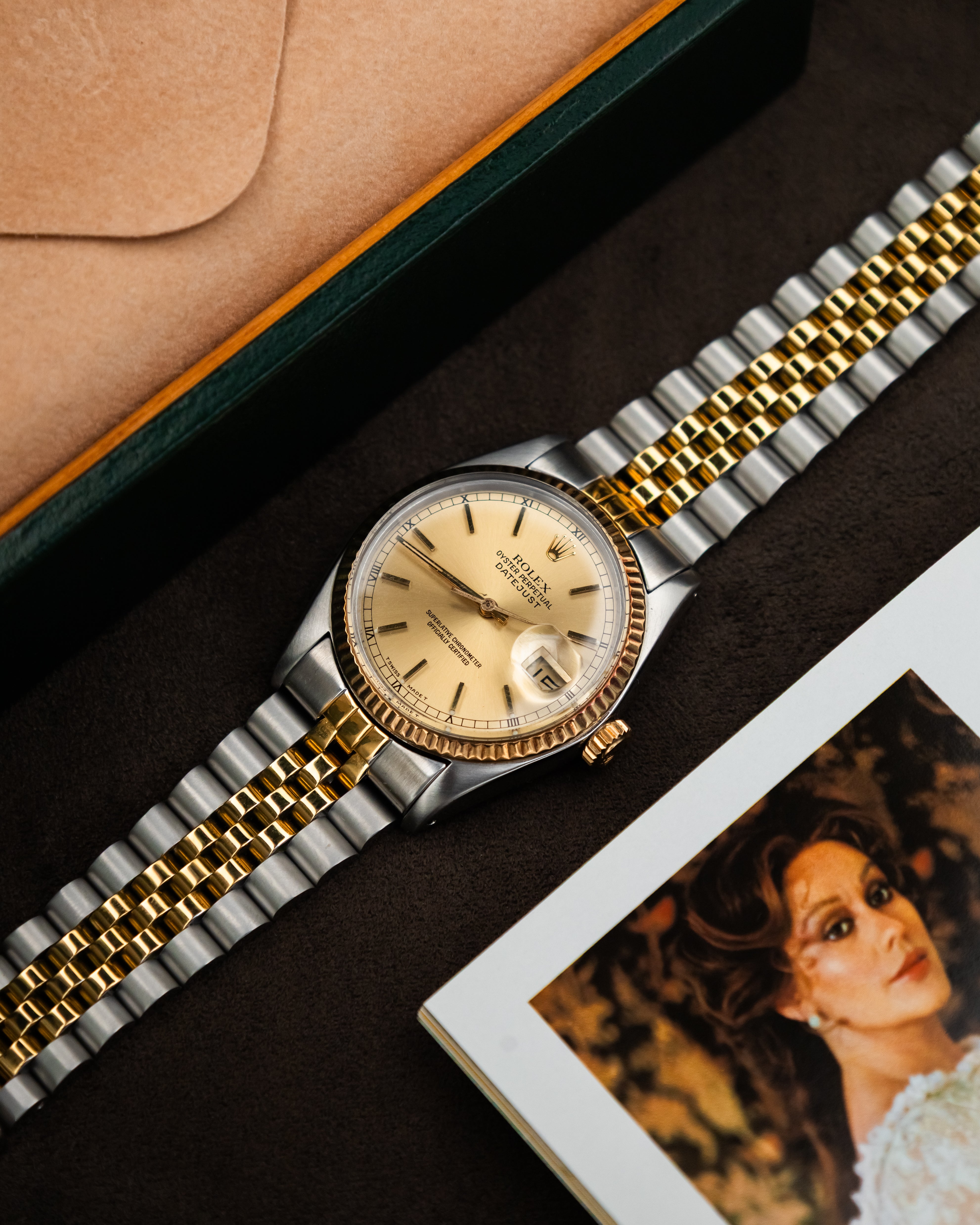 Rolex 16013 Perpetual Datejust - Roman numerals dial