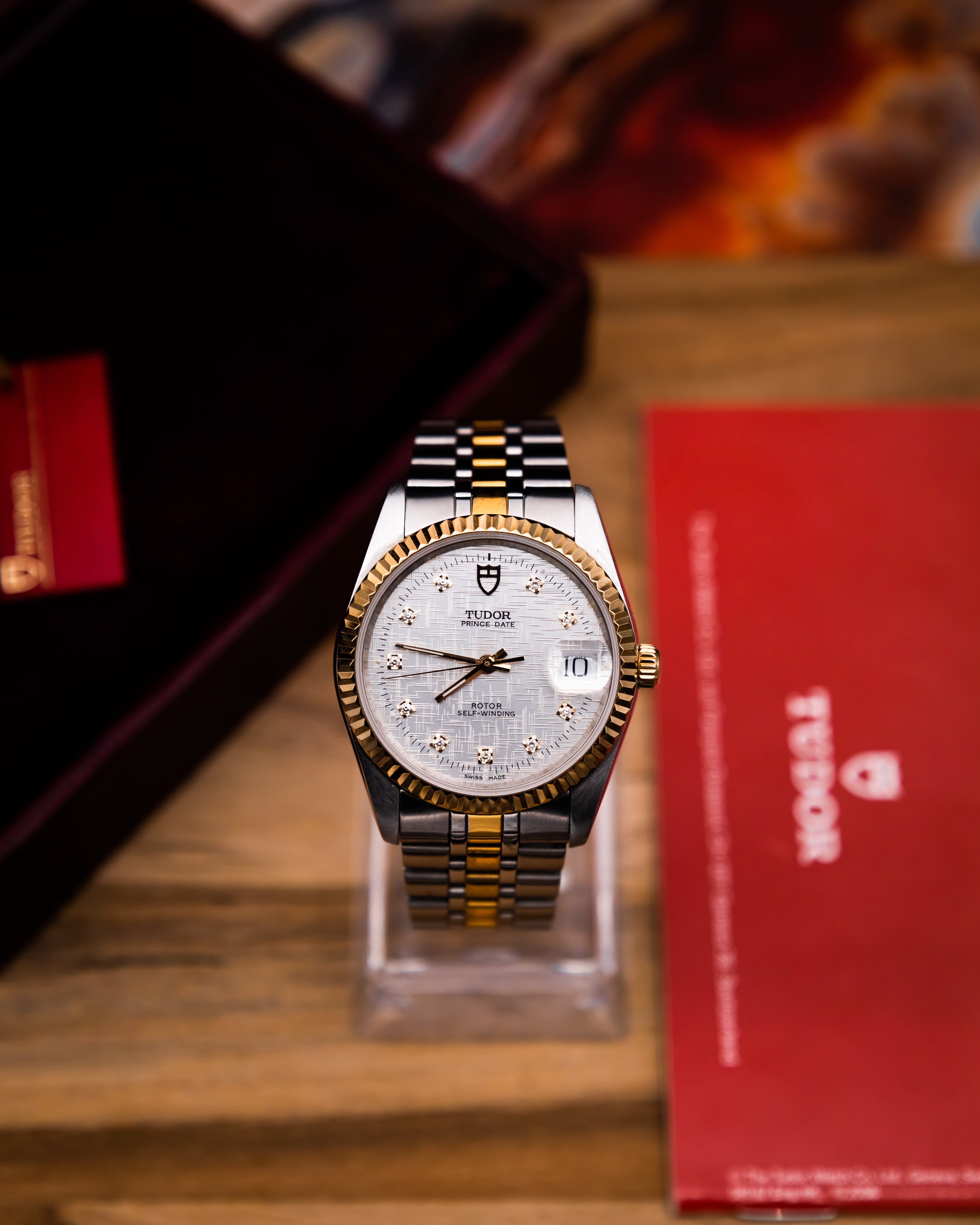Tudor 74033 Prince Date - Daimond dial