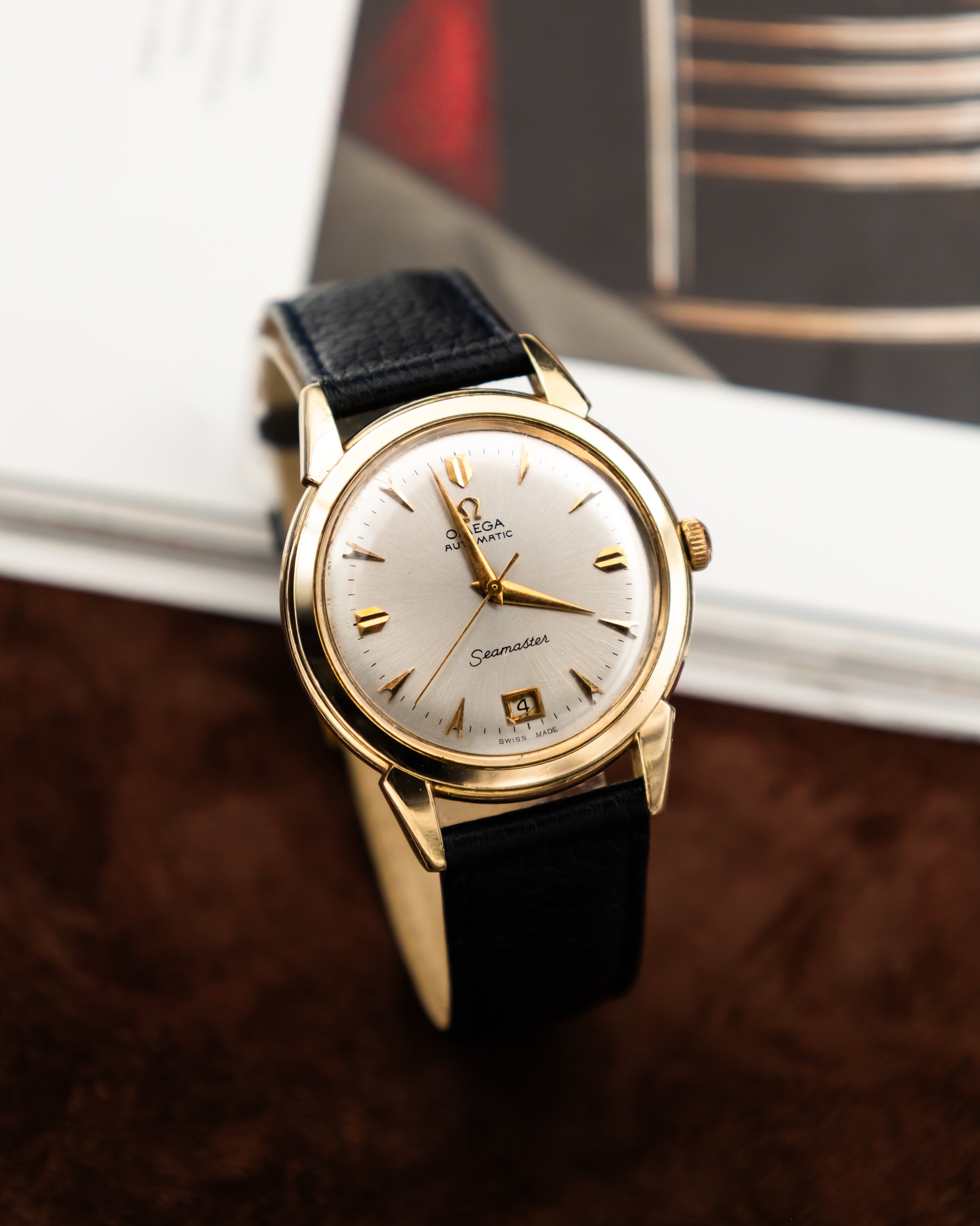 Omega E-14509 Seamaster 14K GF - Champagne Dial