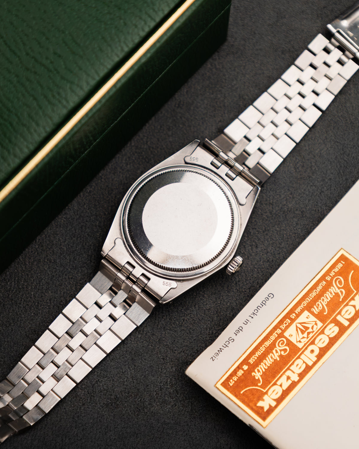 Rolex 16014 Perpetual Datejust- Factory Diamond Set Dial