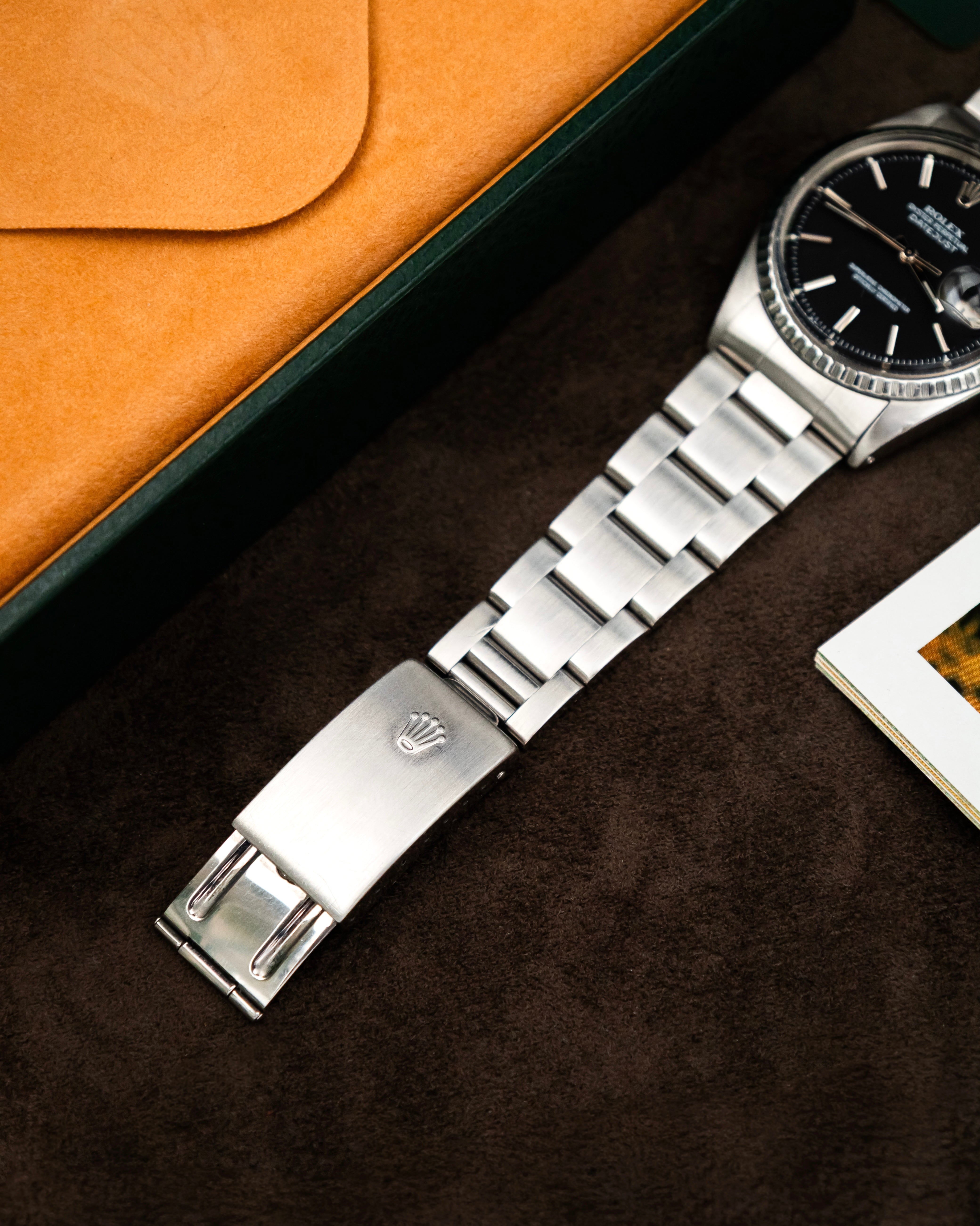 Rolex 1603 Perpetual Datejust - Black Dial