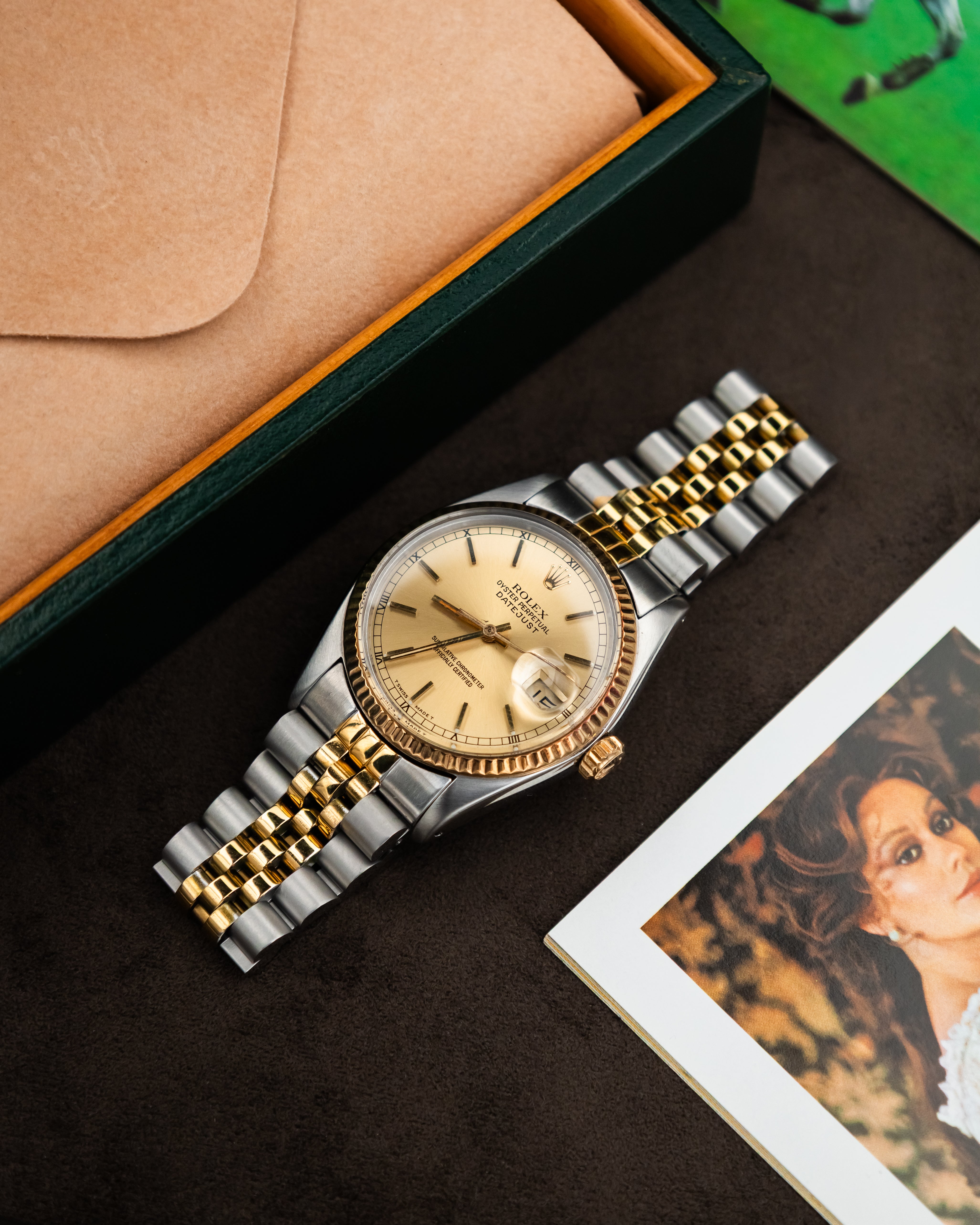 Rolex 16013 Perpetual Datejust - Roman numerals dial