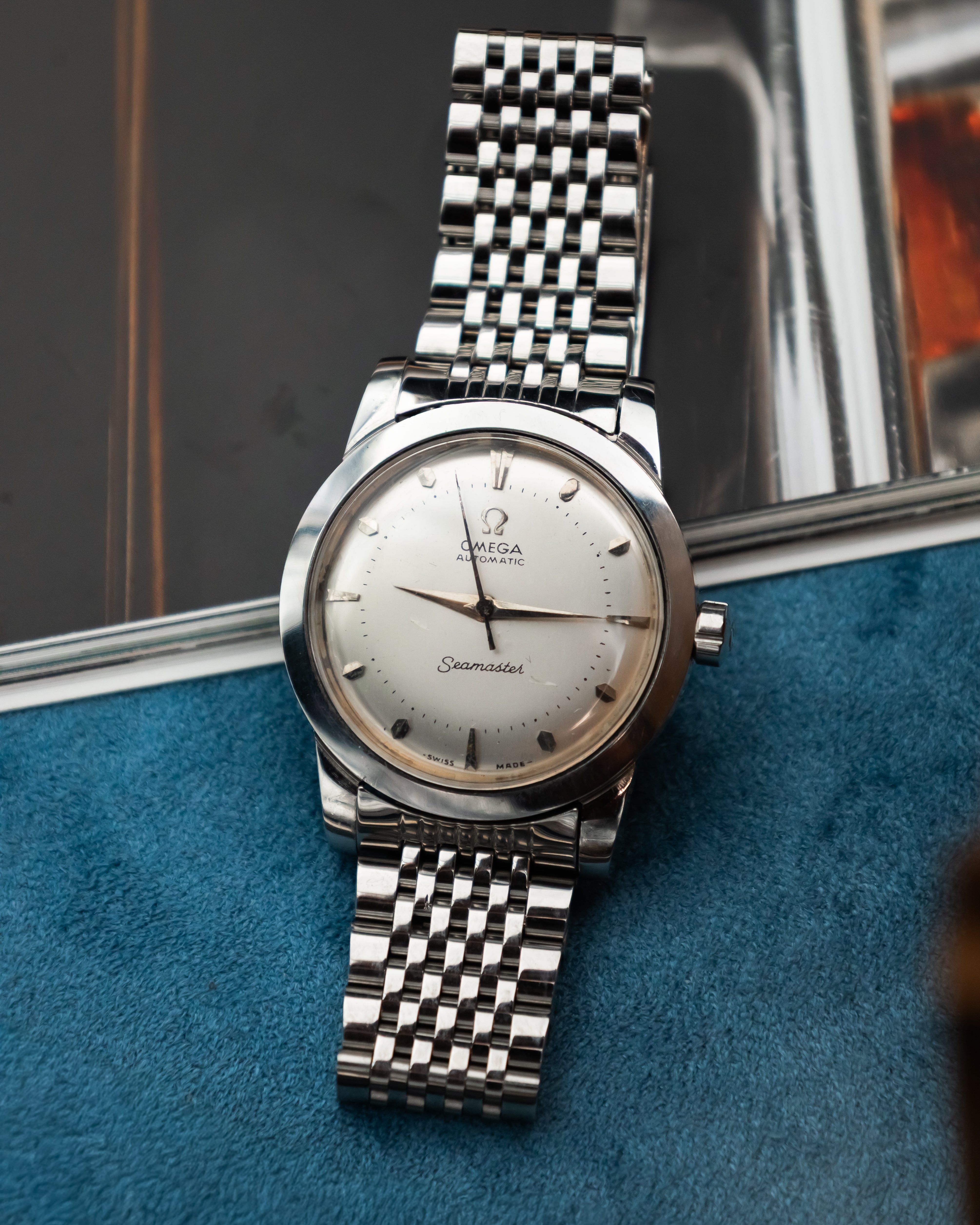 Omega C 2577-1 Seamaster Bumper - Silver Dial