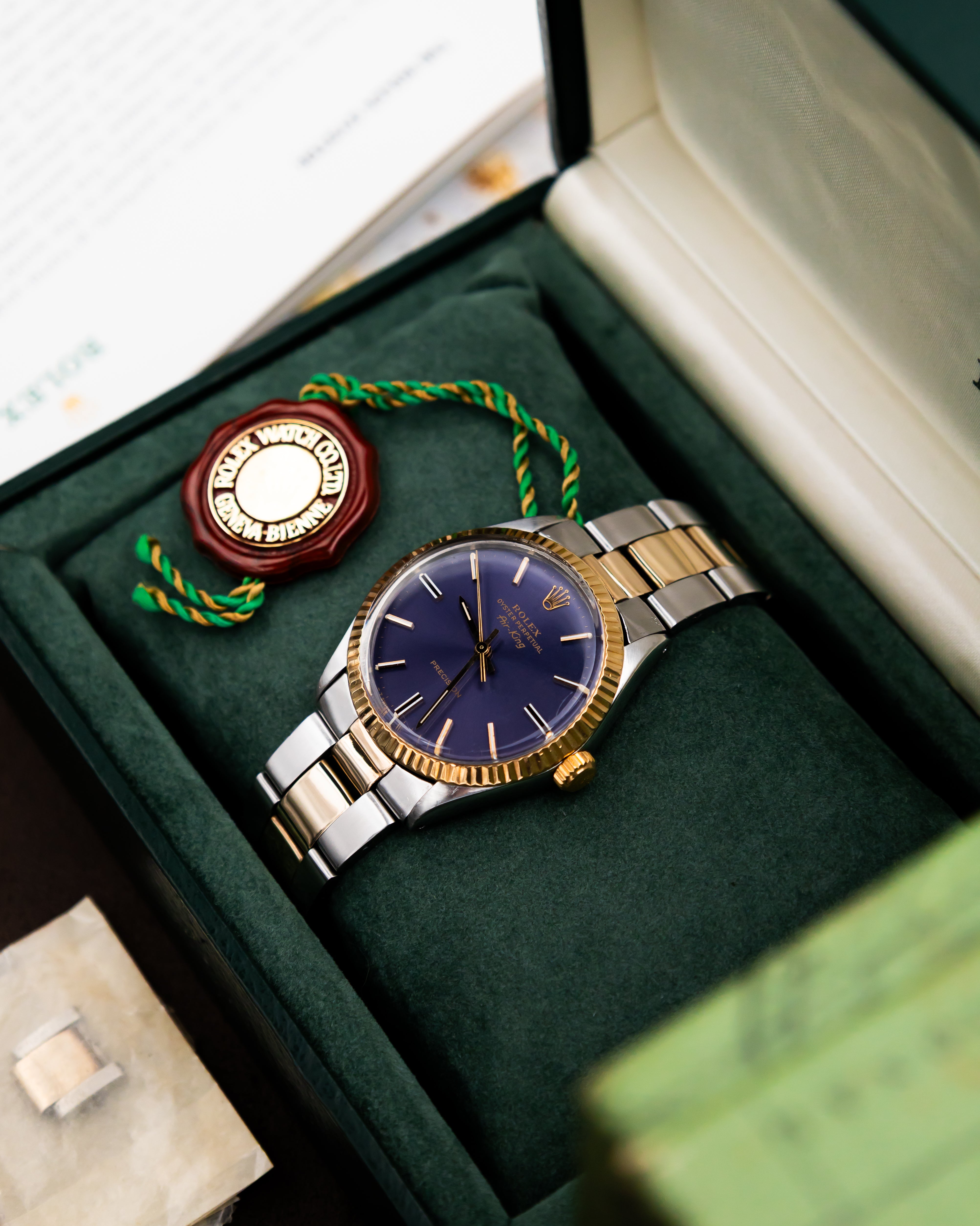 Rolex 5500 Air-King - Blue Dial
