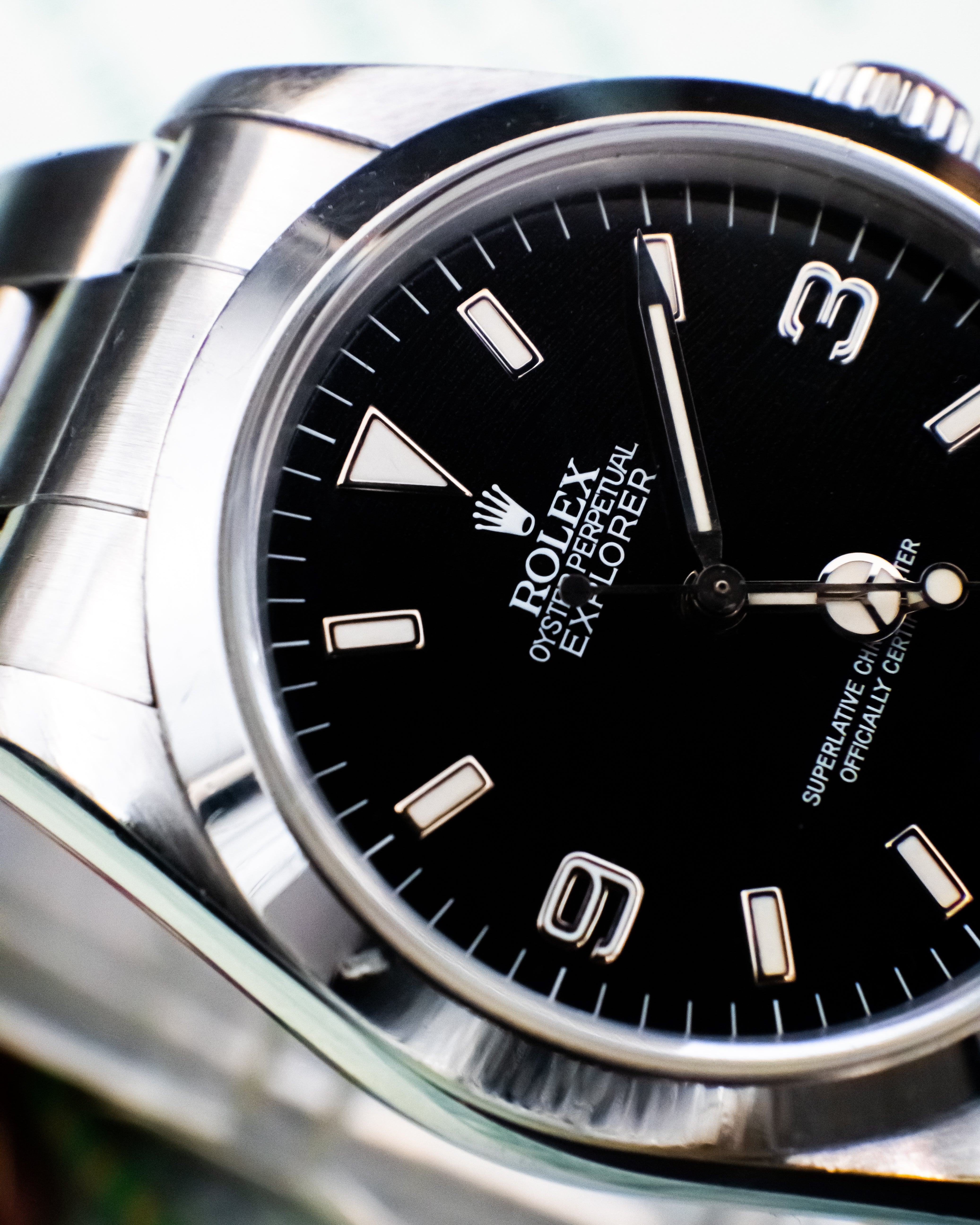 Rolex 14270 Explorer - black dial