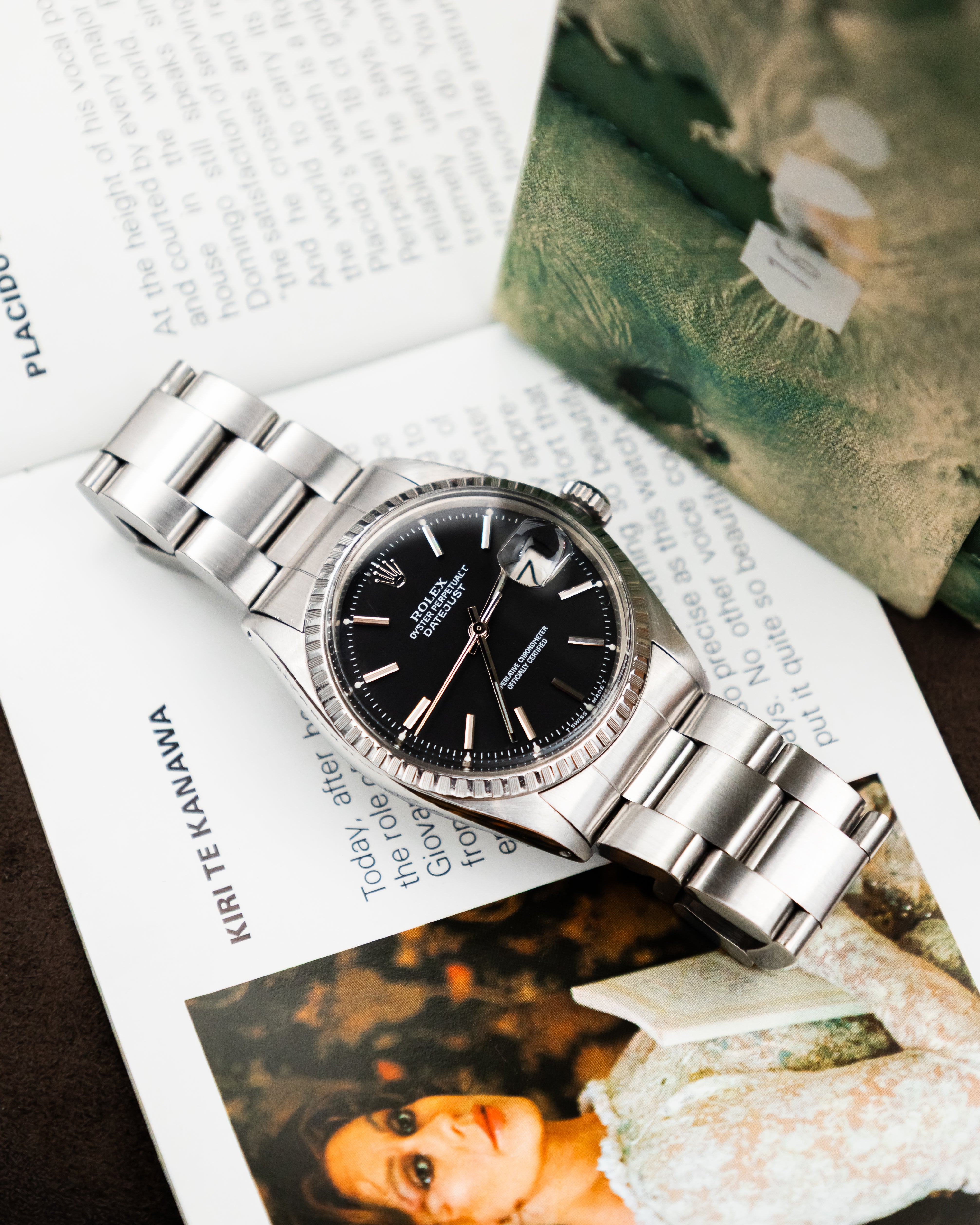 Rolex 1603 Perpetual Datejust - Black Dial