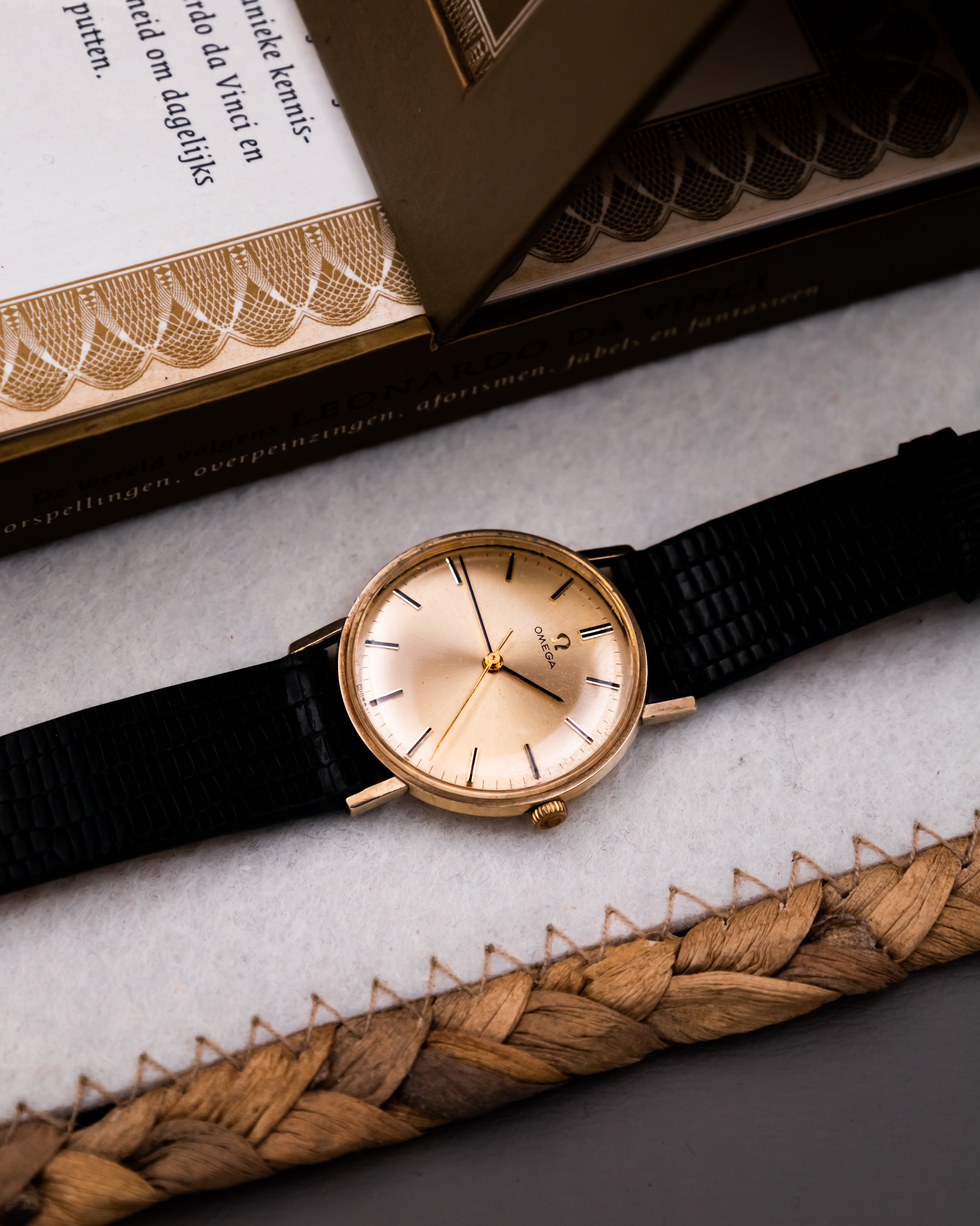Omega 0016029 14k GF - champagne dial