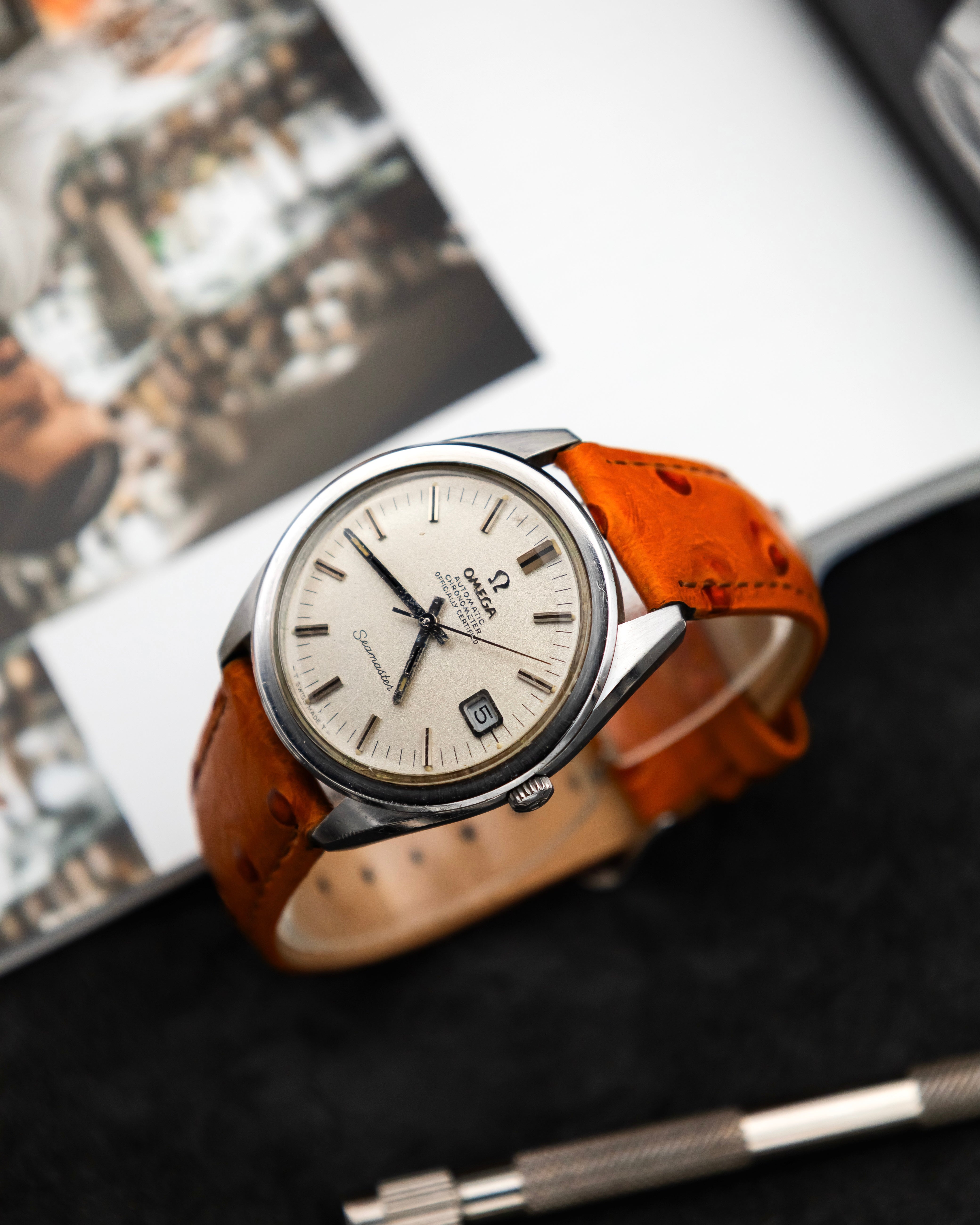 Omega 166.028 Seamaster Chronometer - Silver Dial