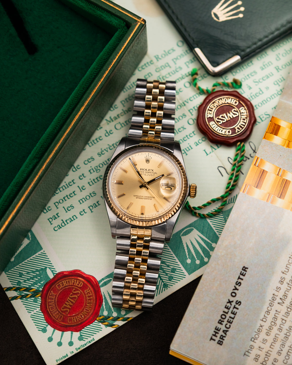Rolex 16013 Perpetual Datejust - Champagne dial