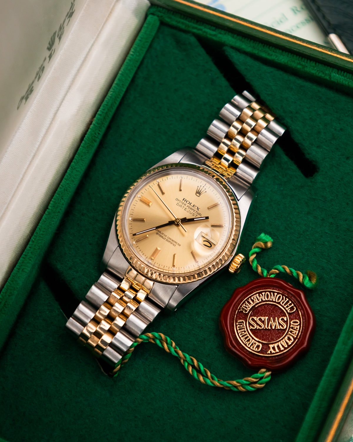 Rolex 16013 Perpetual Datejust - Champagne dial