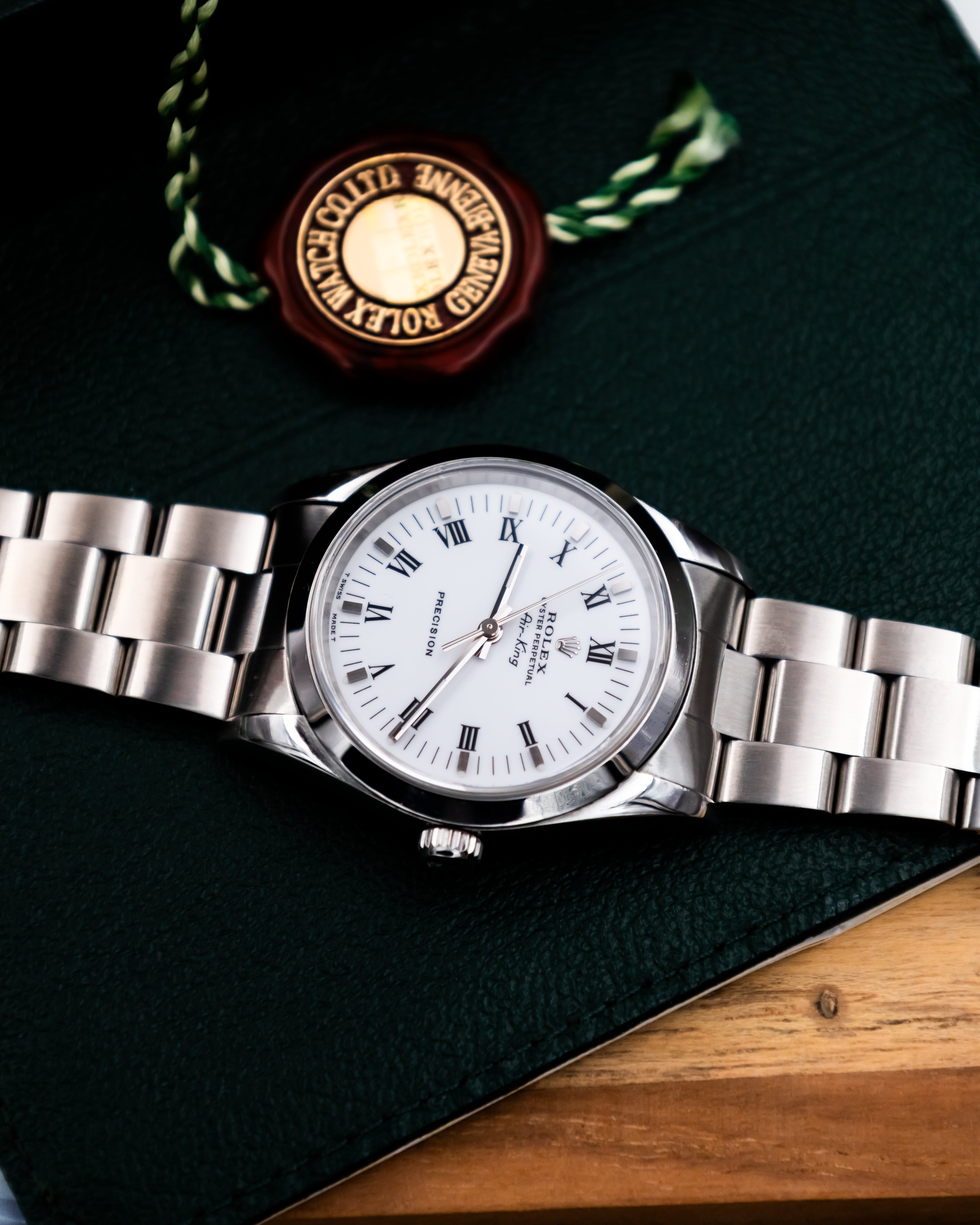Rolex 14000 Air-king - White dial