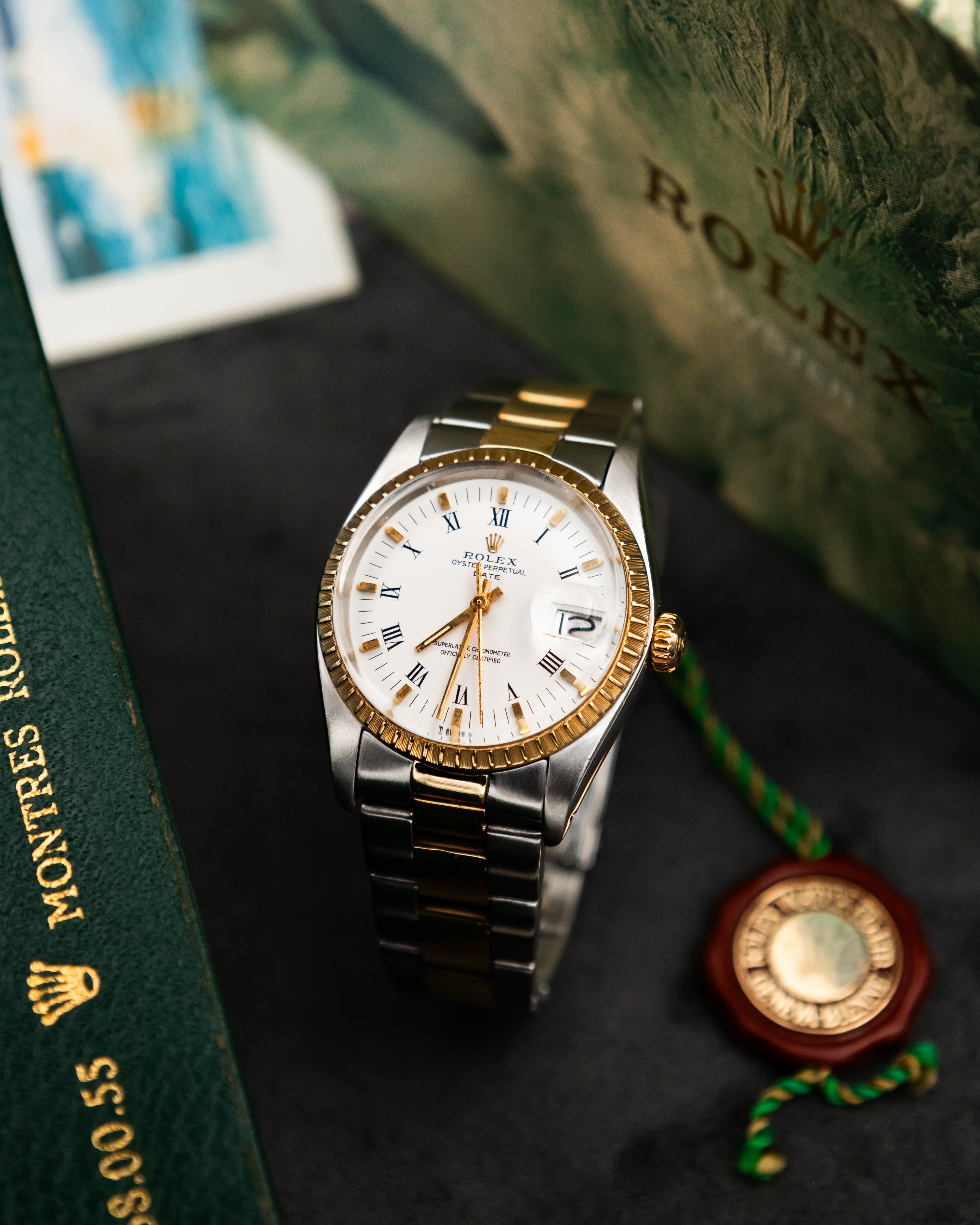 Rolex 1505 Perpetual Date - Roman Dial