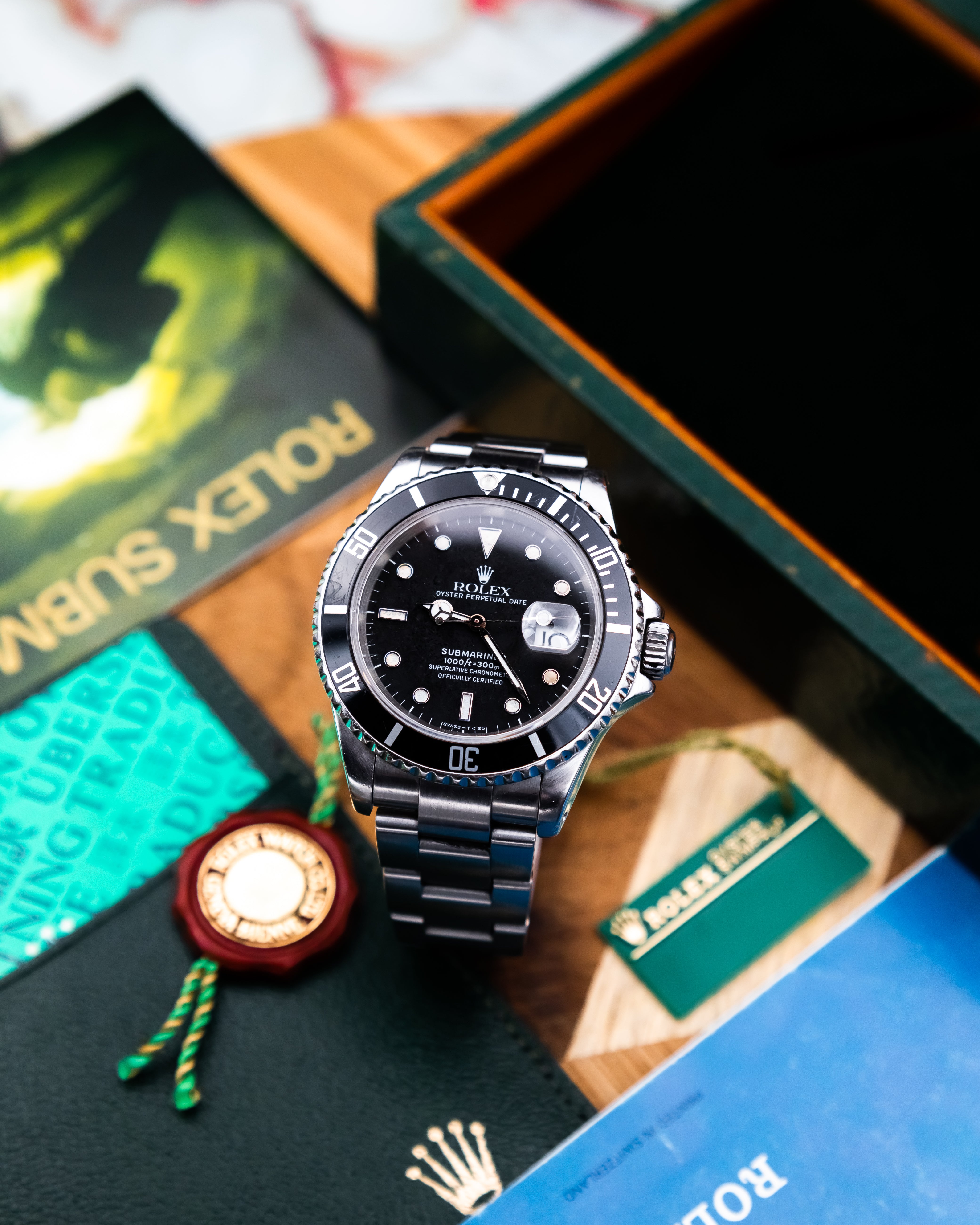 Rolex 16610 Submariner - Black patina dial