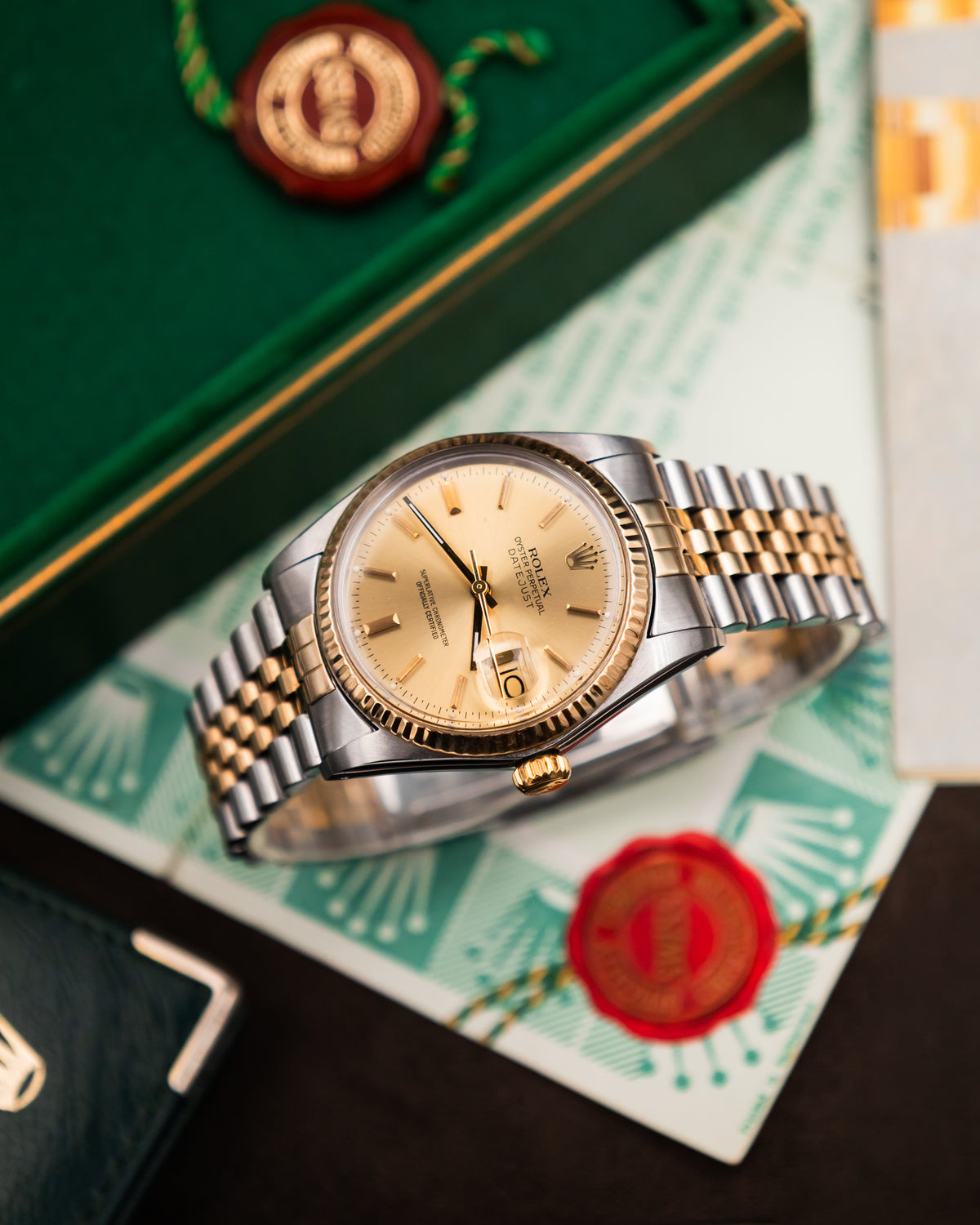 Rolex 16013 Perpetual Datejust - Champagne dial