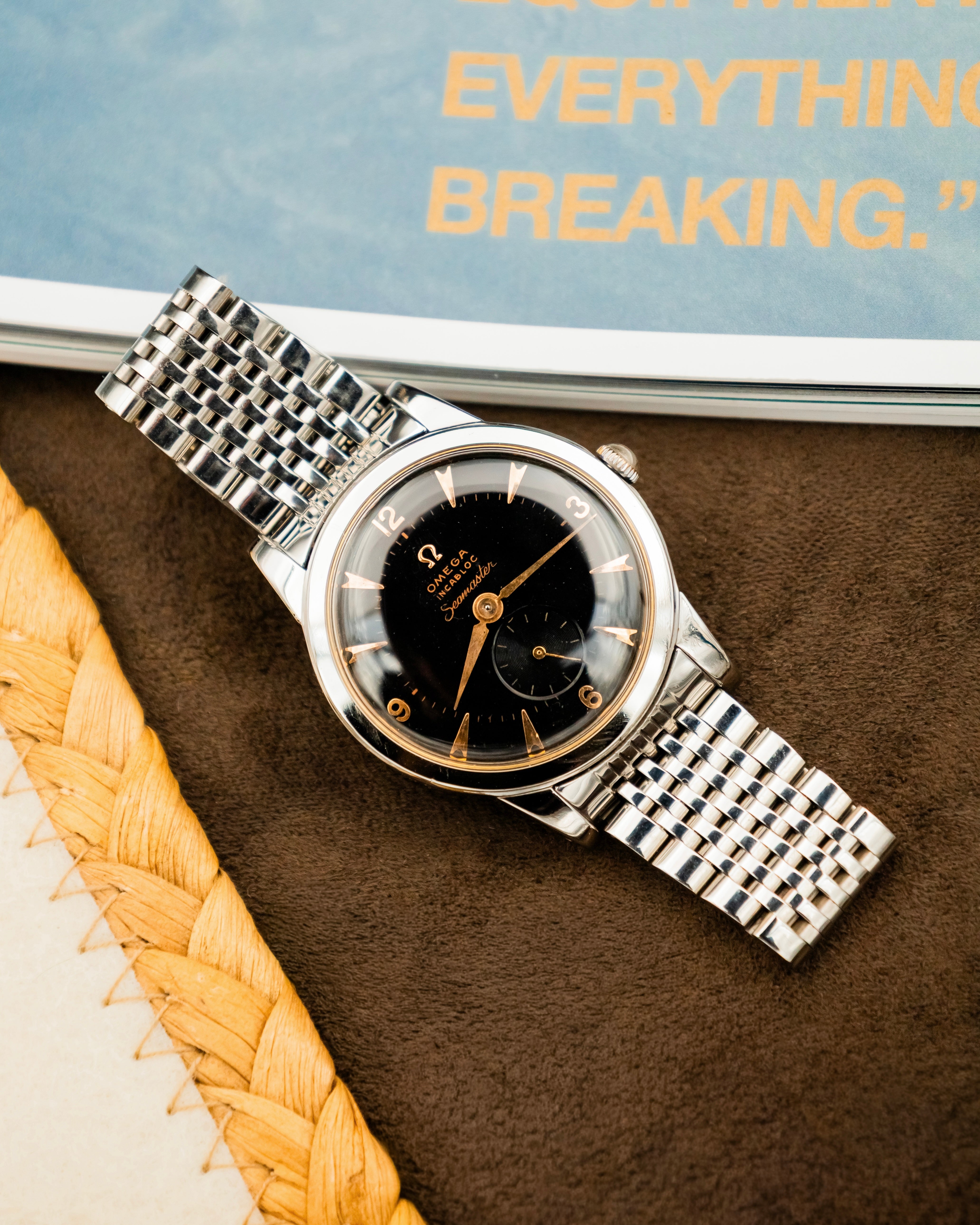 Omega 2657-1 Seamaster Bumper - Black Dial