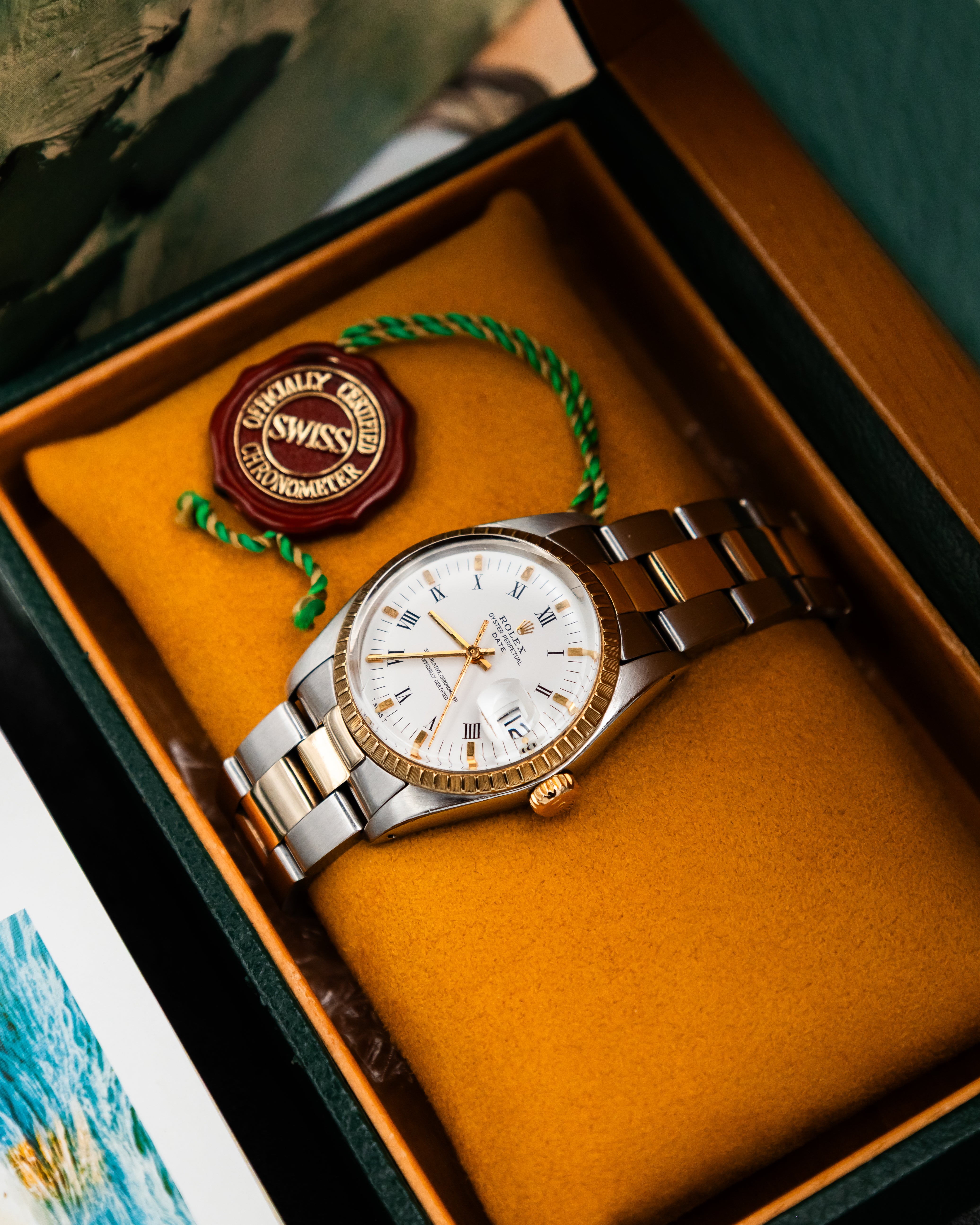 Rolex 1505 Perpetual Date - Roman Dial