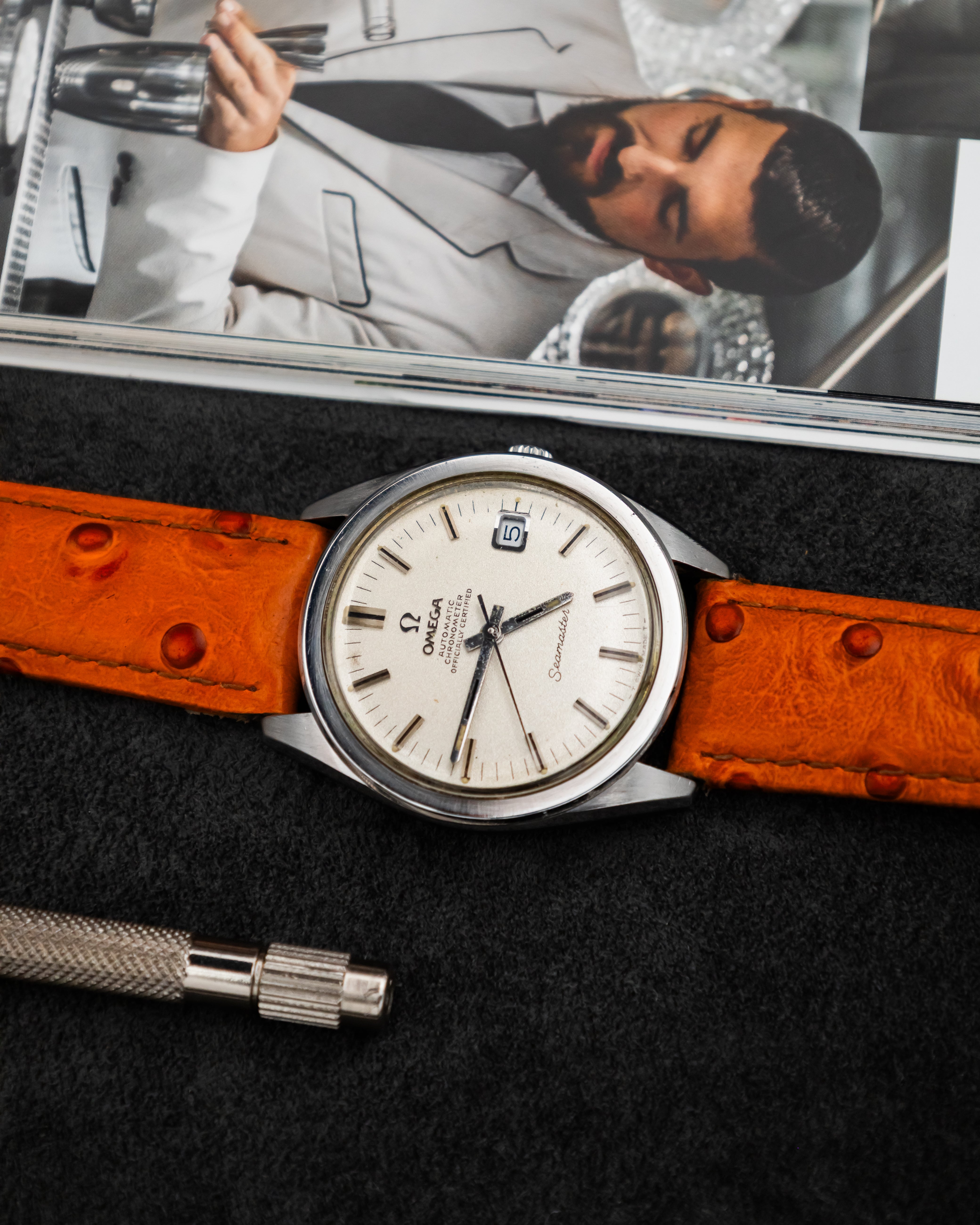 Omega 166.028 Seamaster Chronometer - Silver Dial