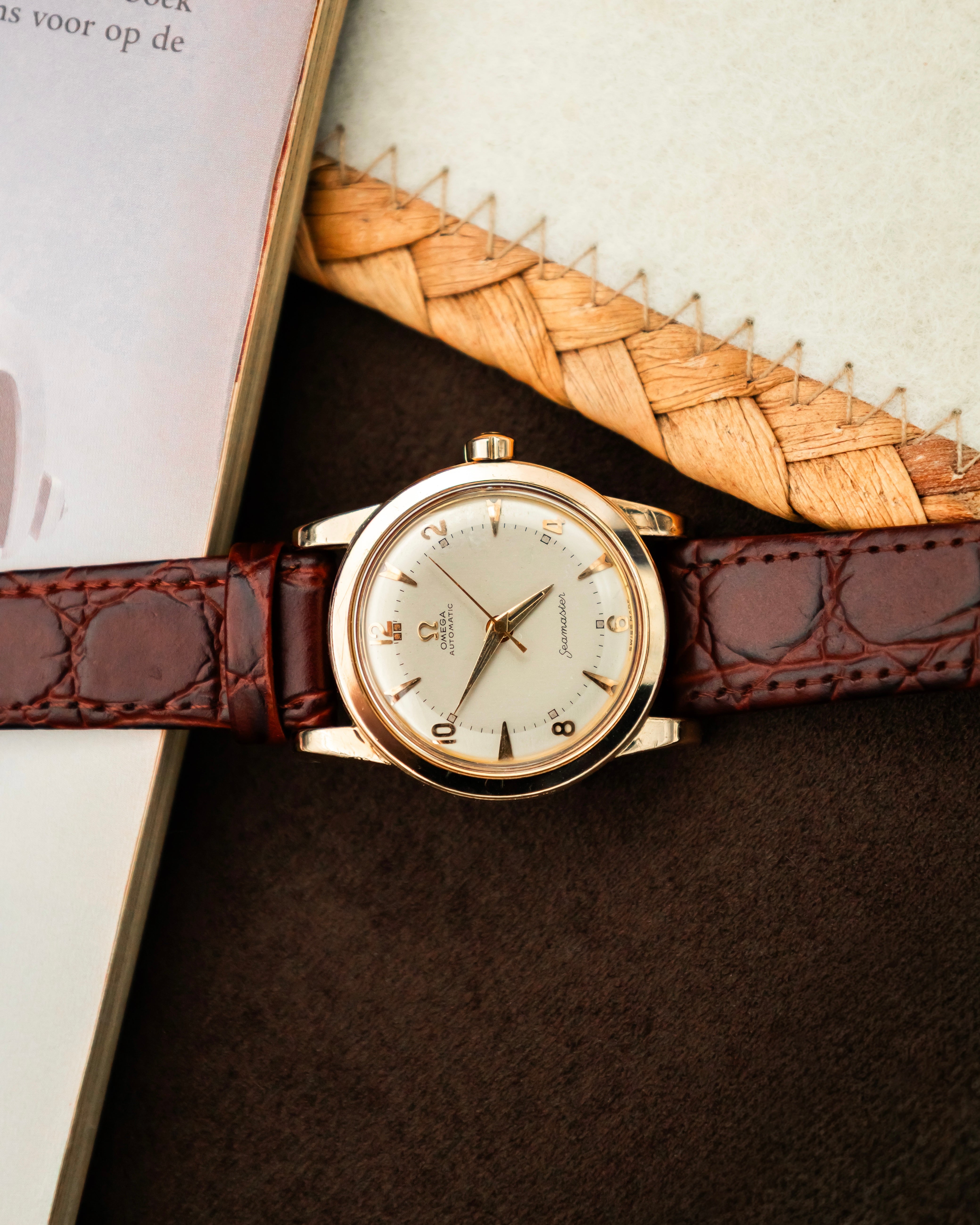 Omega 2577-11 SC Seamaster Bumper - two-tone champagne dial