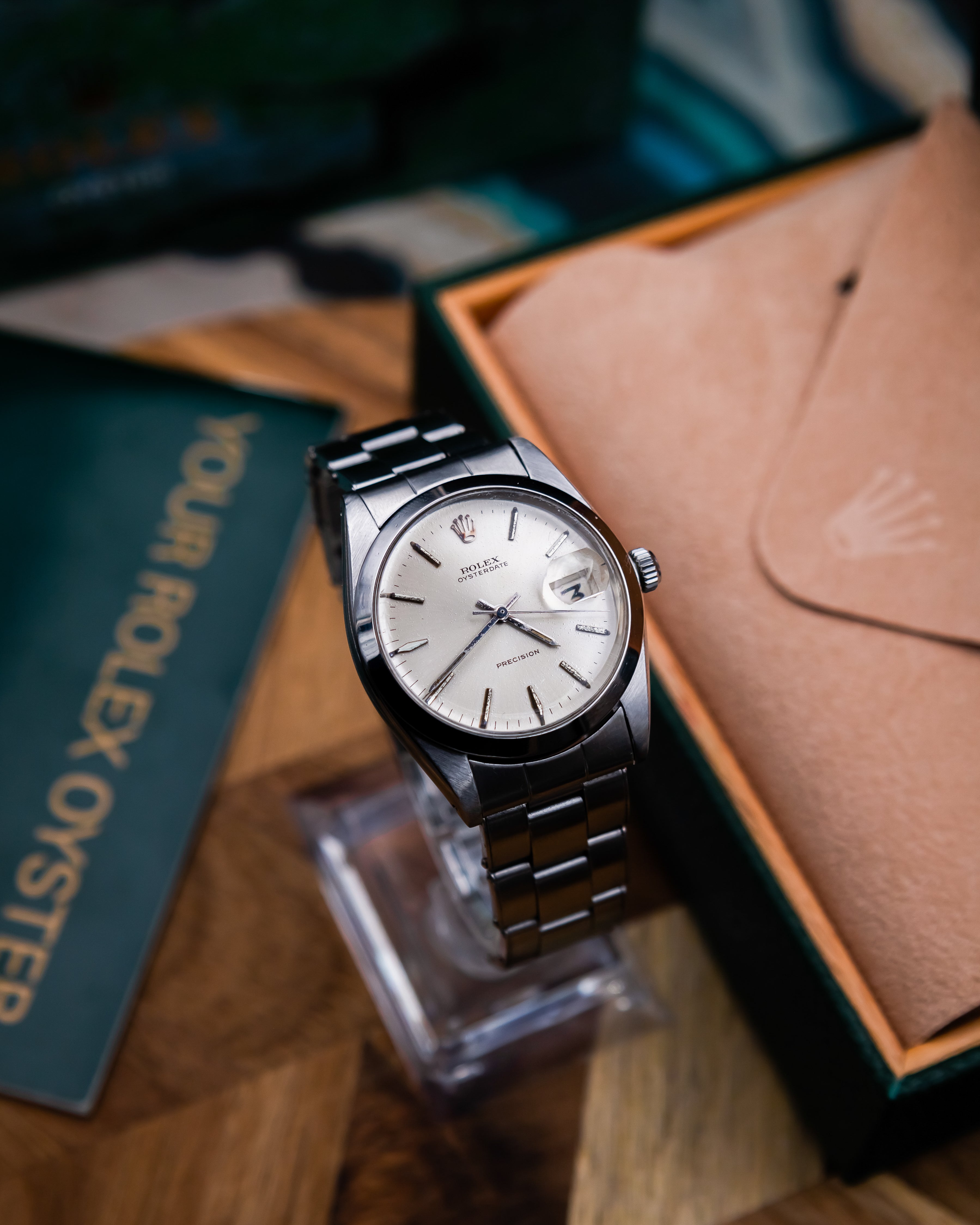 Rolex 6694 OysterDate - Grey Dial