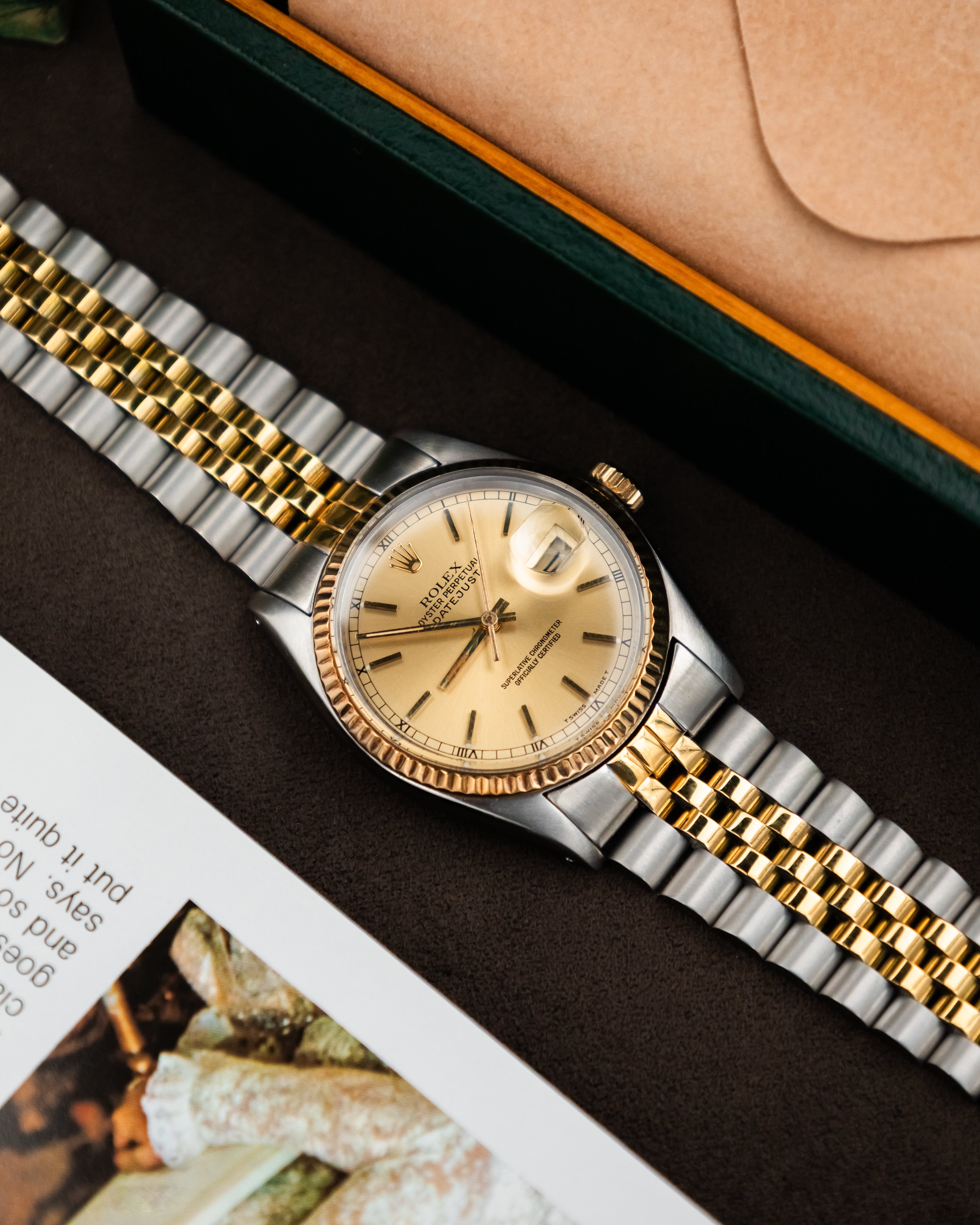 Rolex 16013 Perpetual Datejust - Roman numerals dial