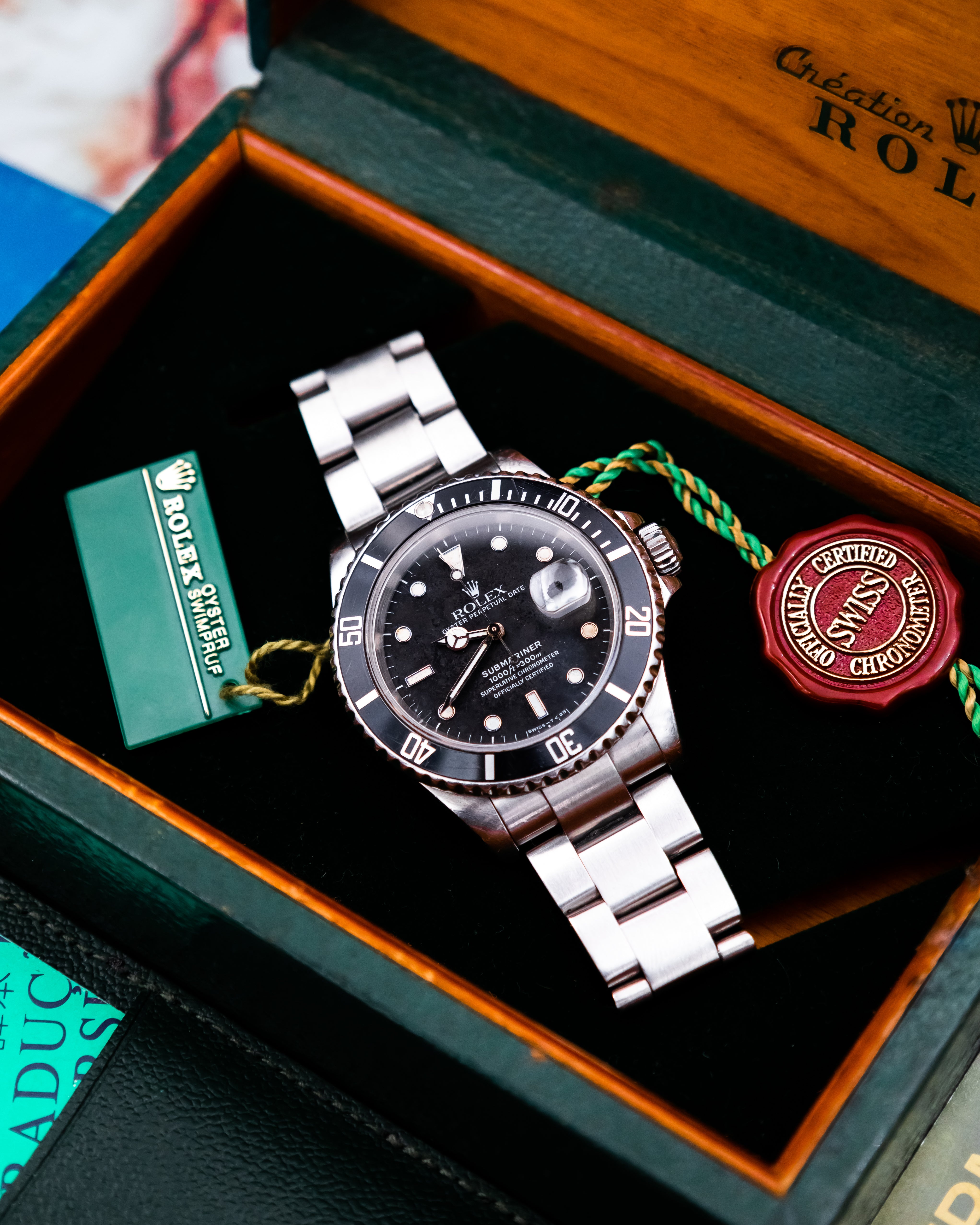 Rolex 16610 Submariner - Black patina dial