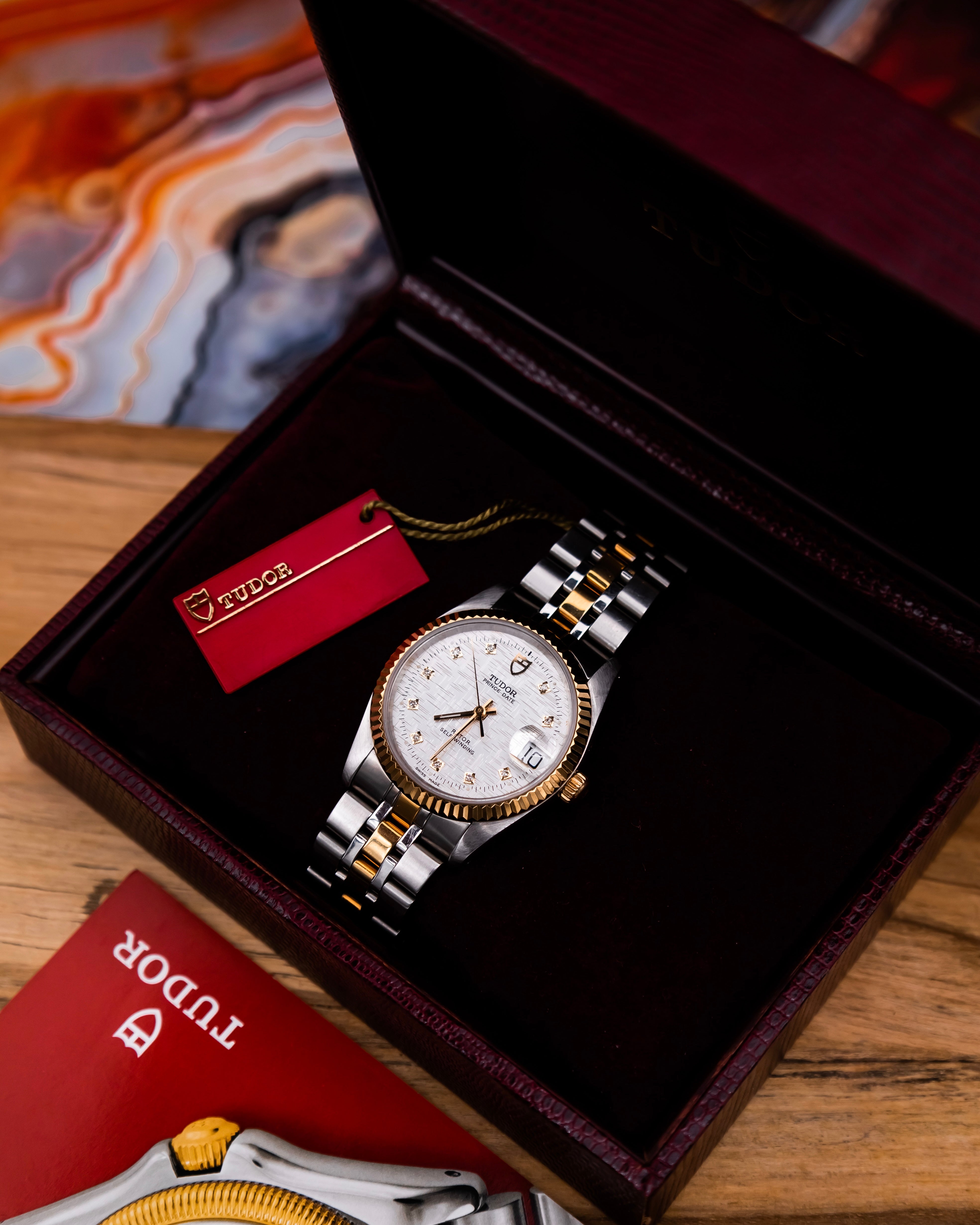 Tudor 74033 Prince Date - Daimond dial