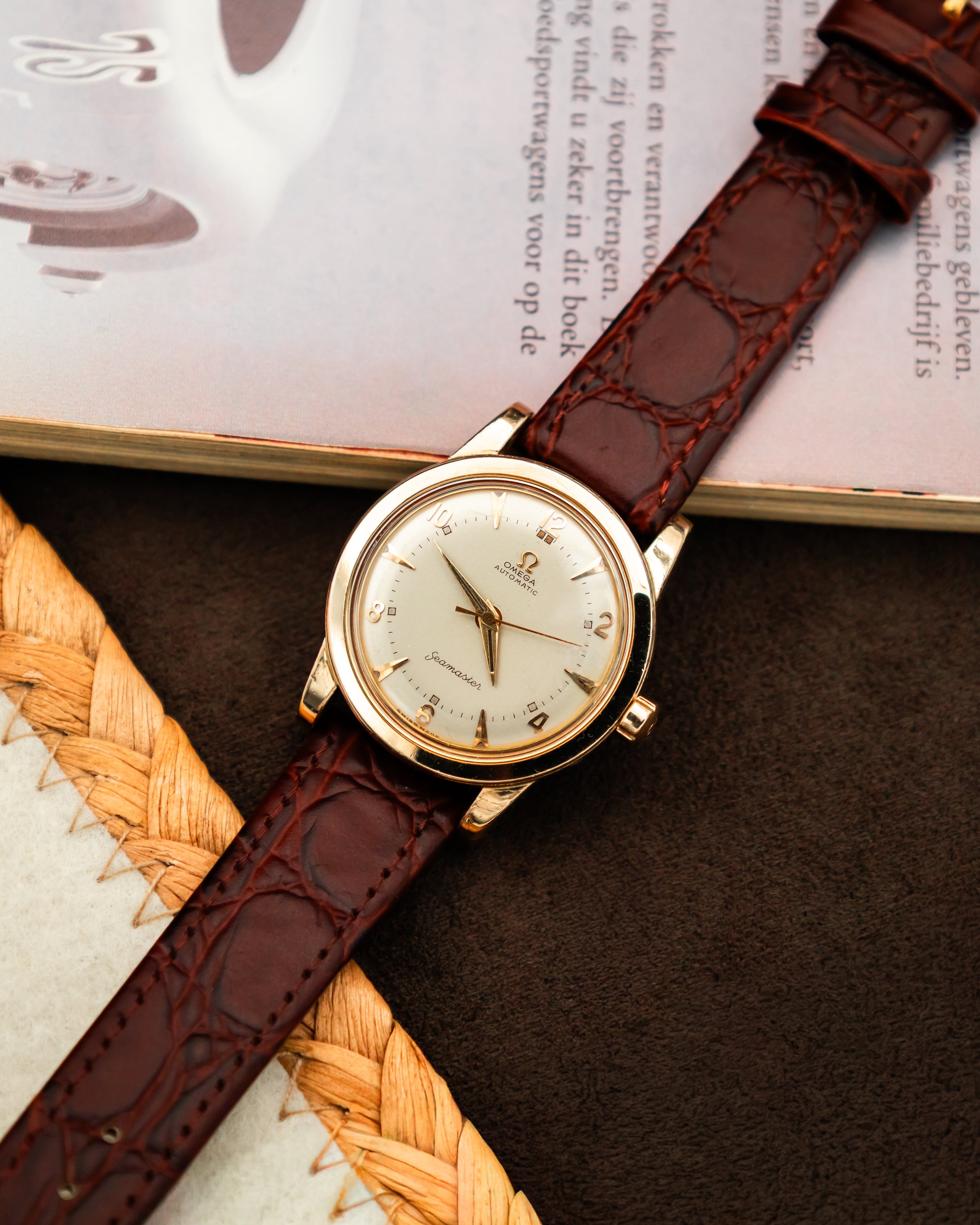 Omega 2577-11 SC Seamaster Bumper - two-tone champagne dial