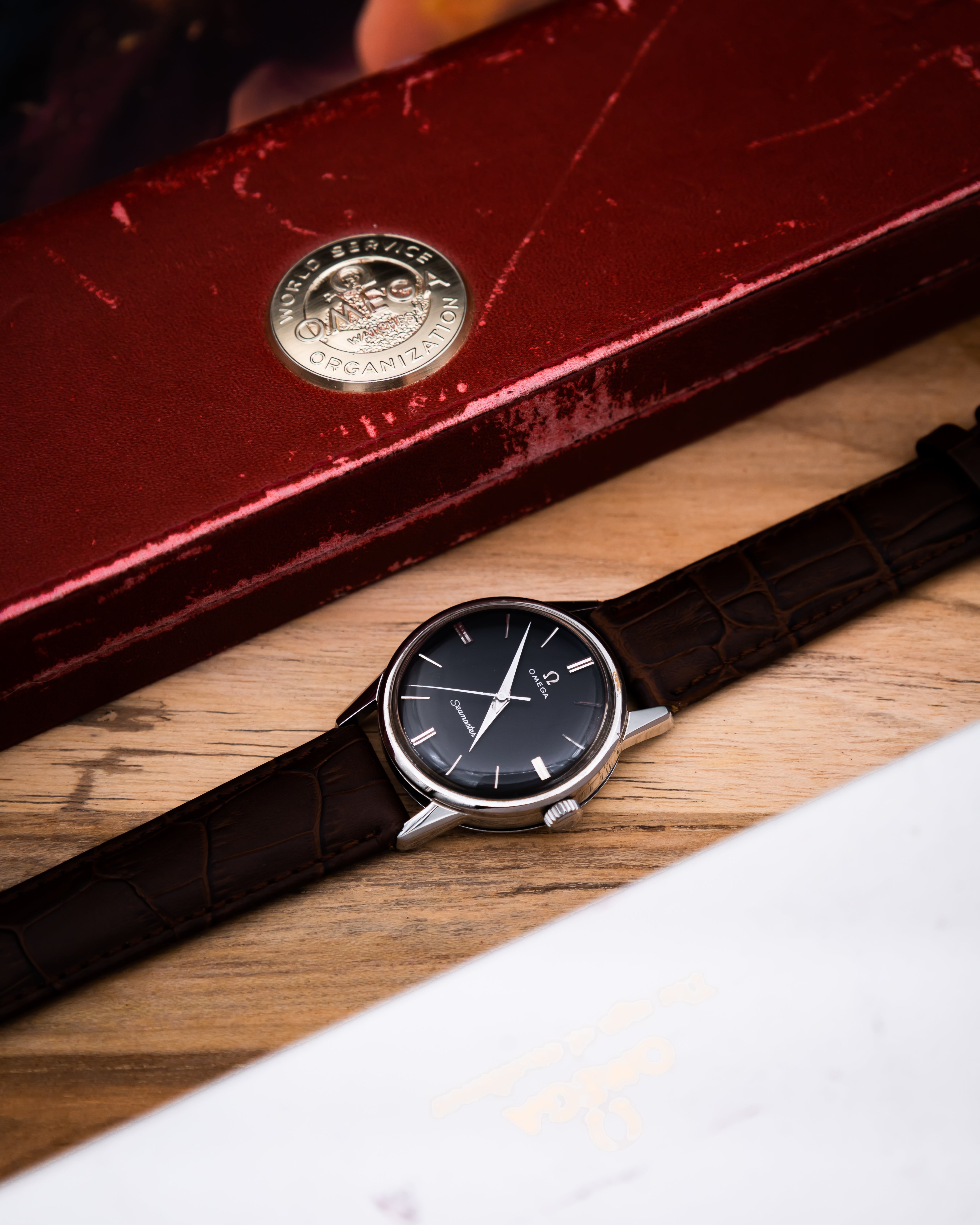 Omega  14390-61SC Seamaster - black dial