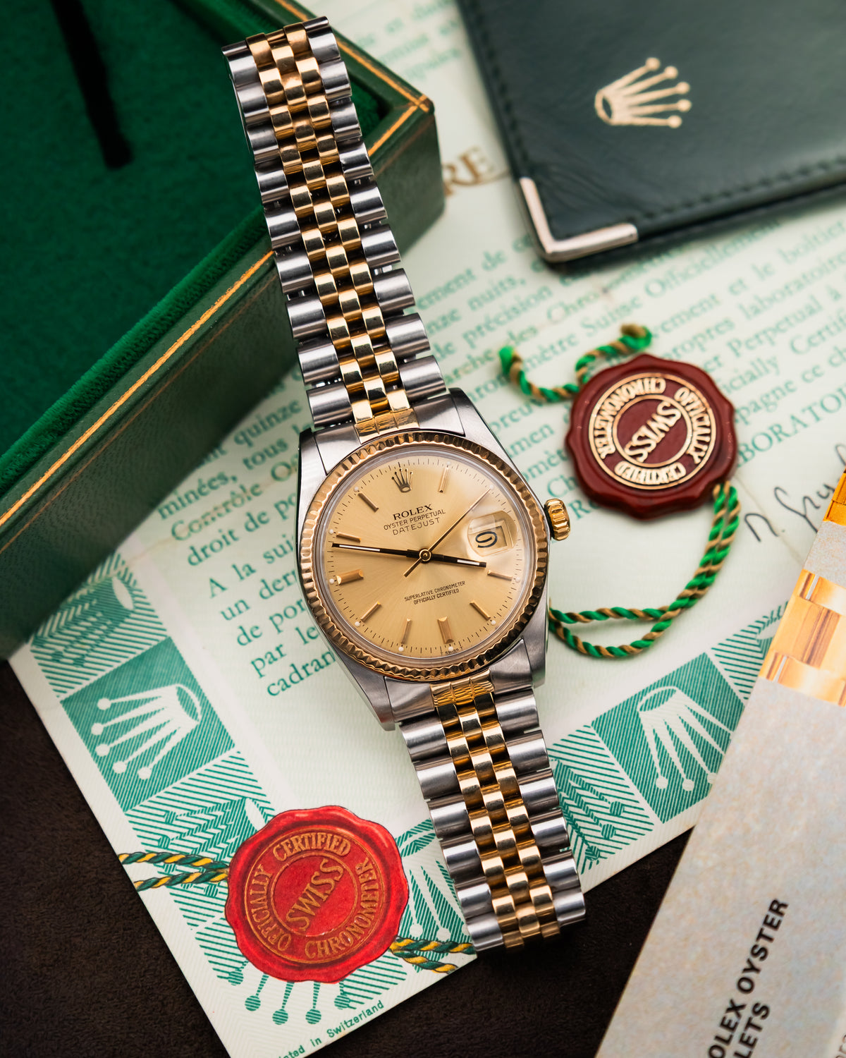Rolex 16013 Perpetual Datejust - Champagne dial
