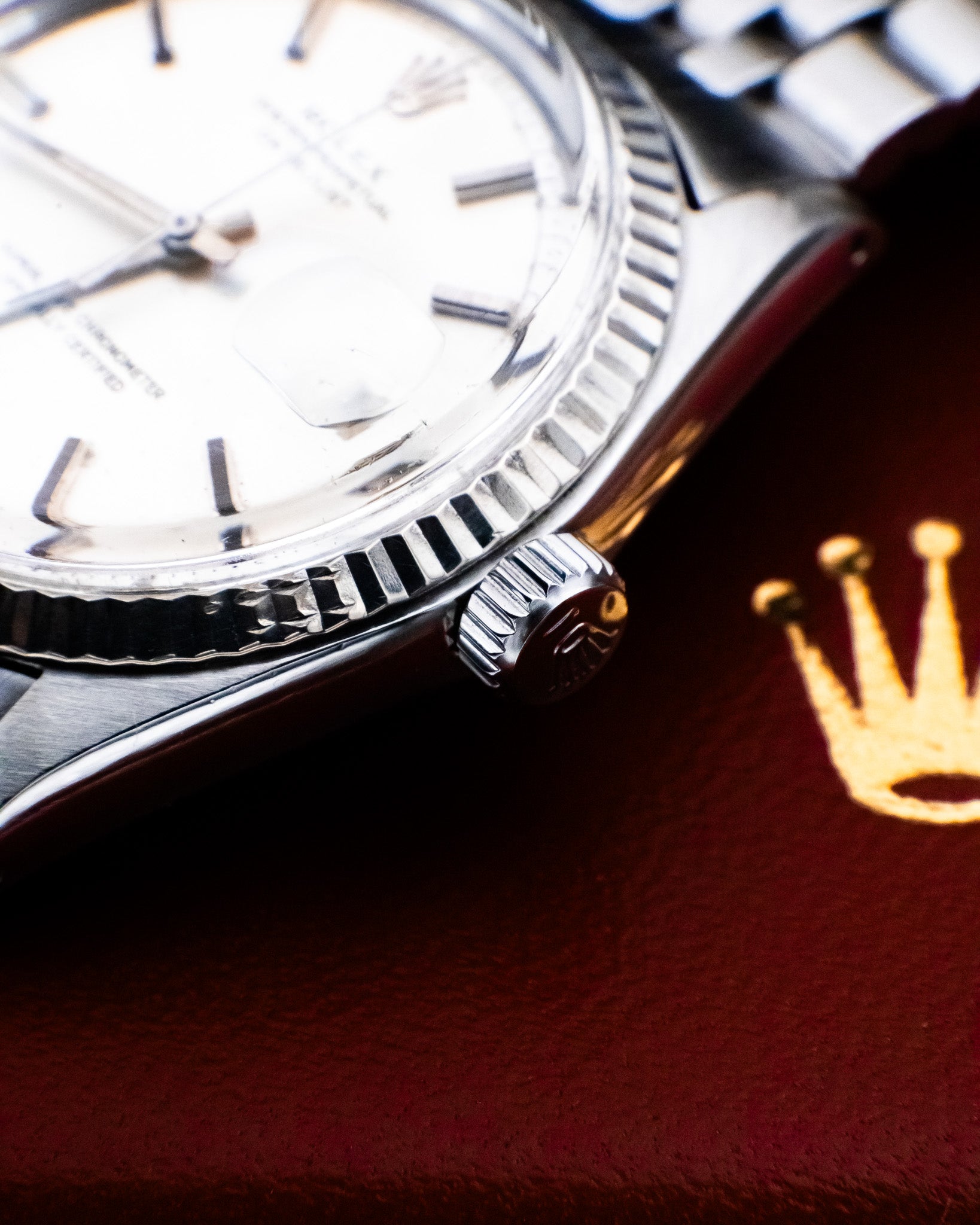 Rolex 1601 Oyster Perpetual- silver dial